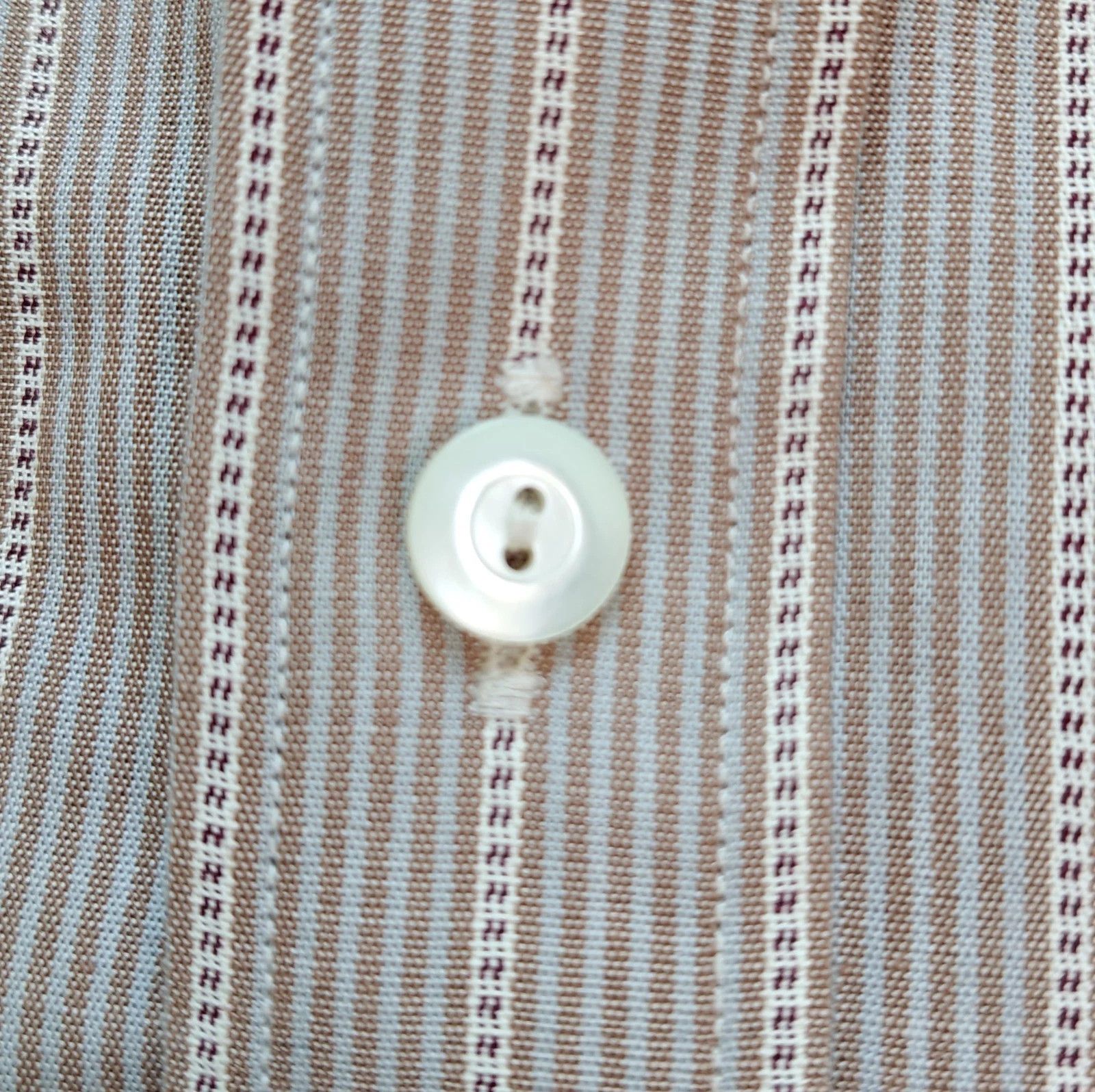 RRL Ralph Lauren Double RL Slim Fit Striped Dobby Shirt T 9101 Size US M / EU 48-50 / 2 - 4 Thumbnail