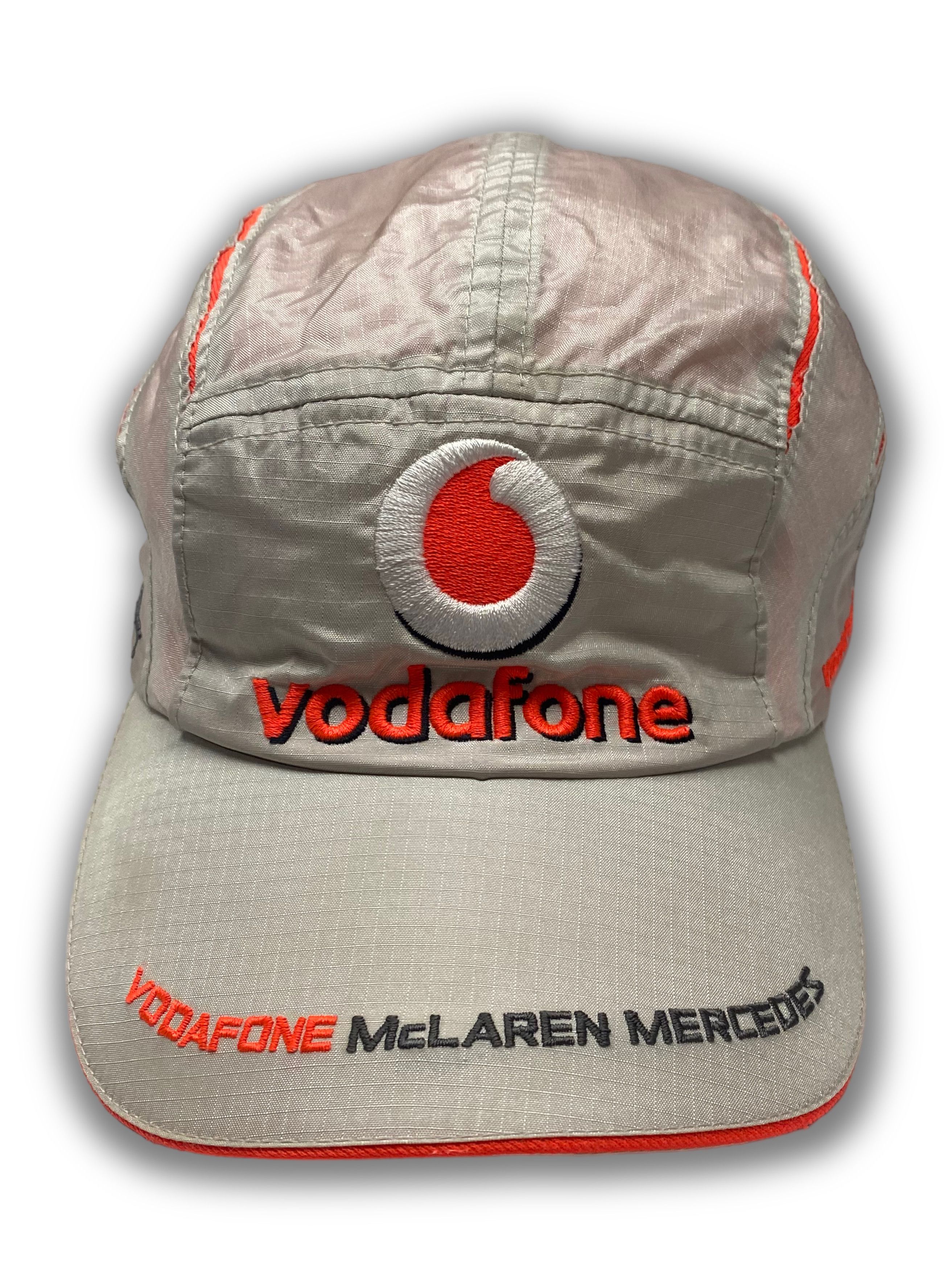 Mercedes-Benz Vintage MERCEDES MCLAREN Grey Nylon Shell 5-Panel Cap M559 Size ONE SIZE - 5 Thumbnail