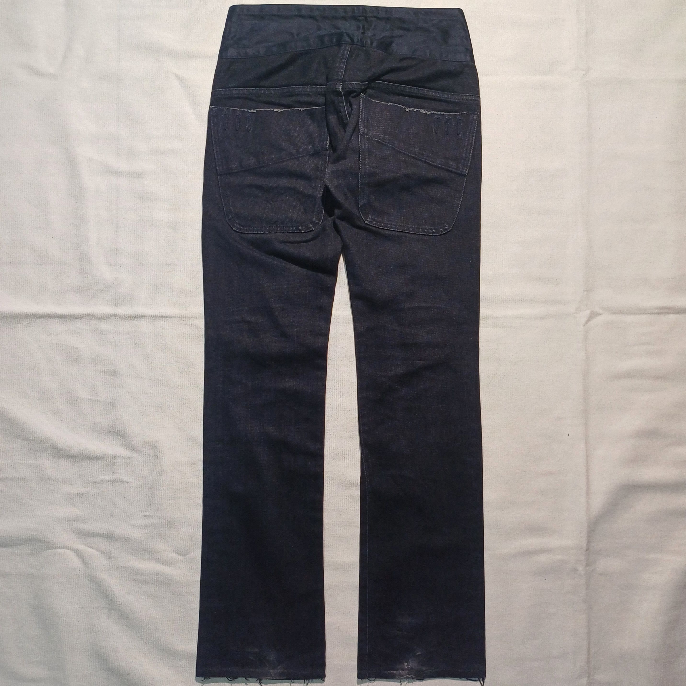 Standard Cloth Woman Black Jeans Slim Fit SOV Double Standart Clothing Size 30" / US 8 / IT 44 - 7 Thumbnail