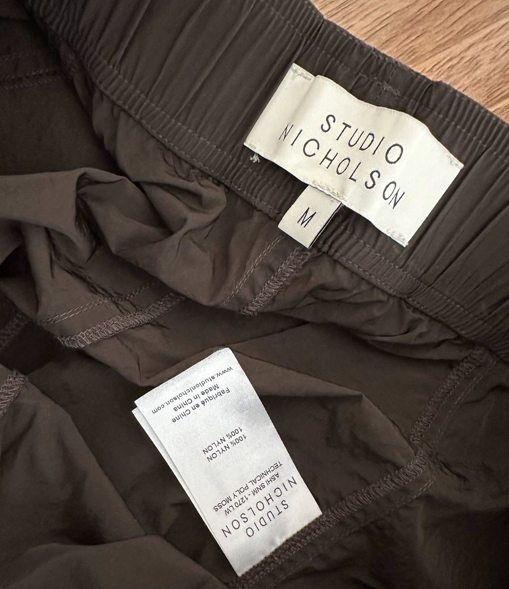 Studio Nicholson Studio Nicholson Nylon Loose Pants Like New M Size US 32 / EU 48 - 3 Thumbnail