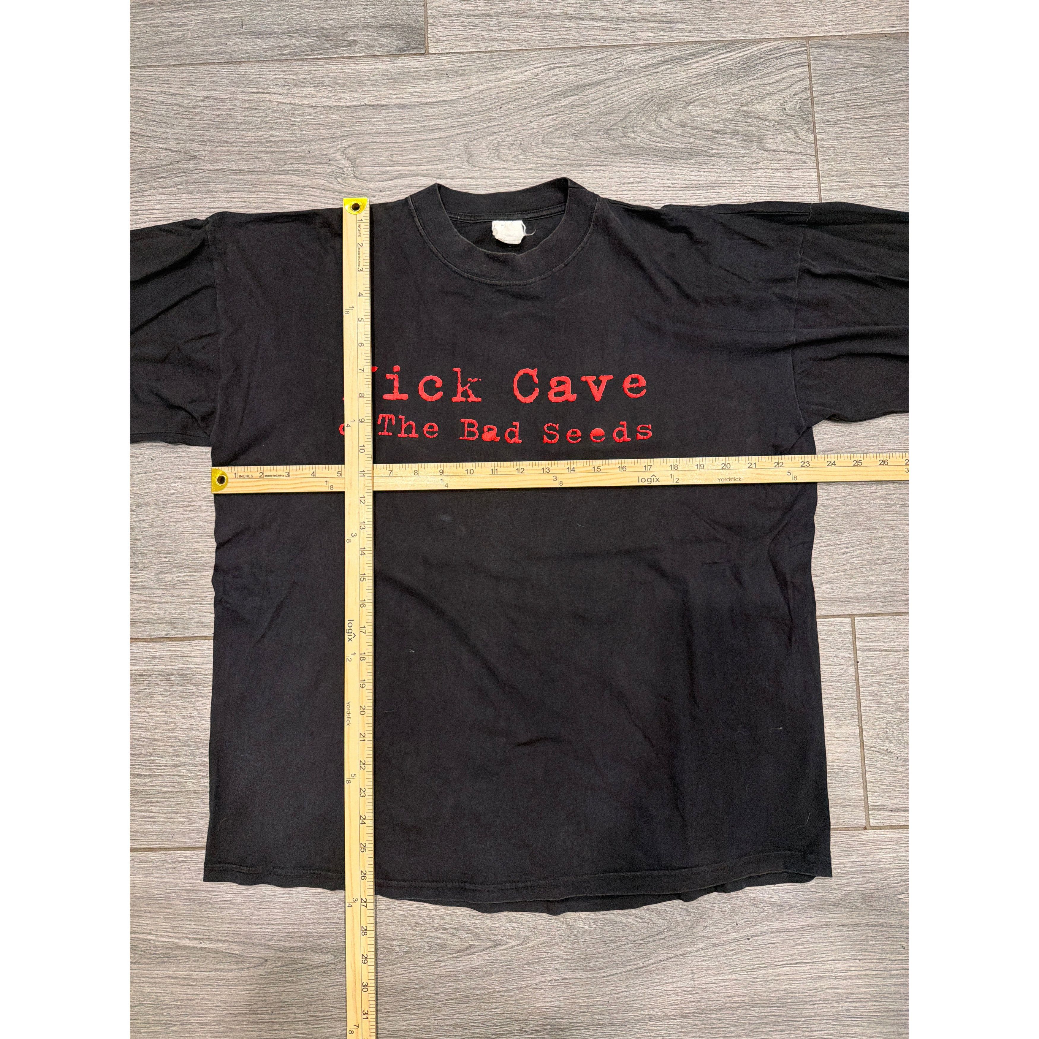 Other 1994 Nick Cave and the Bad Seeds Tour Black T-Shirt Size US XL / EU 56 / 4 - 2 Thumbnail