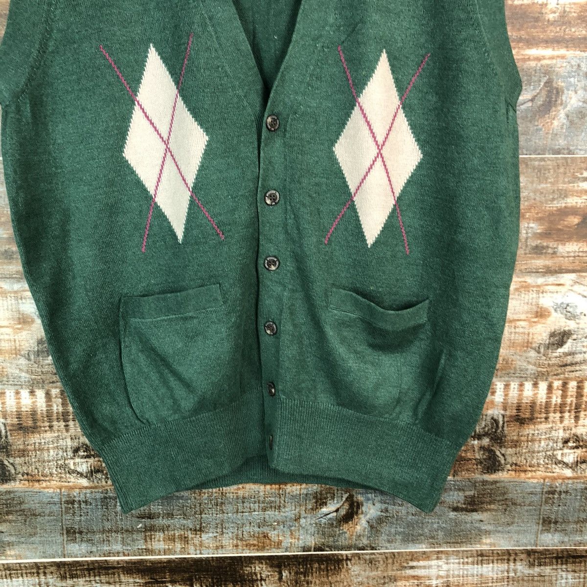 McGregor Mc Gregor Vintage Green Vest #A2415 Size US L / EU 52-54 / 3 - 6 Thumbnail