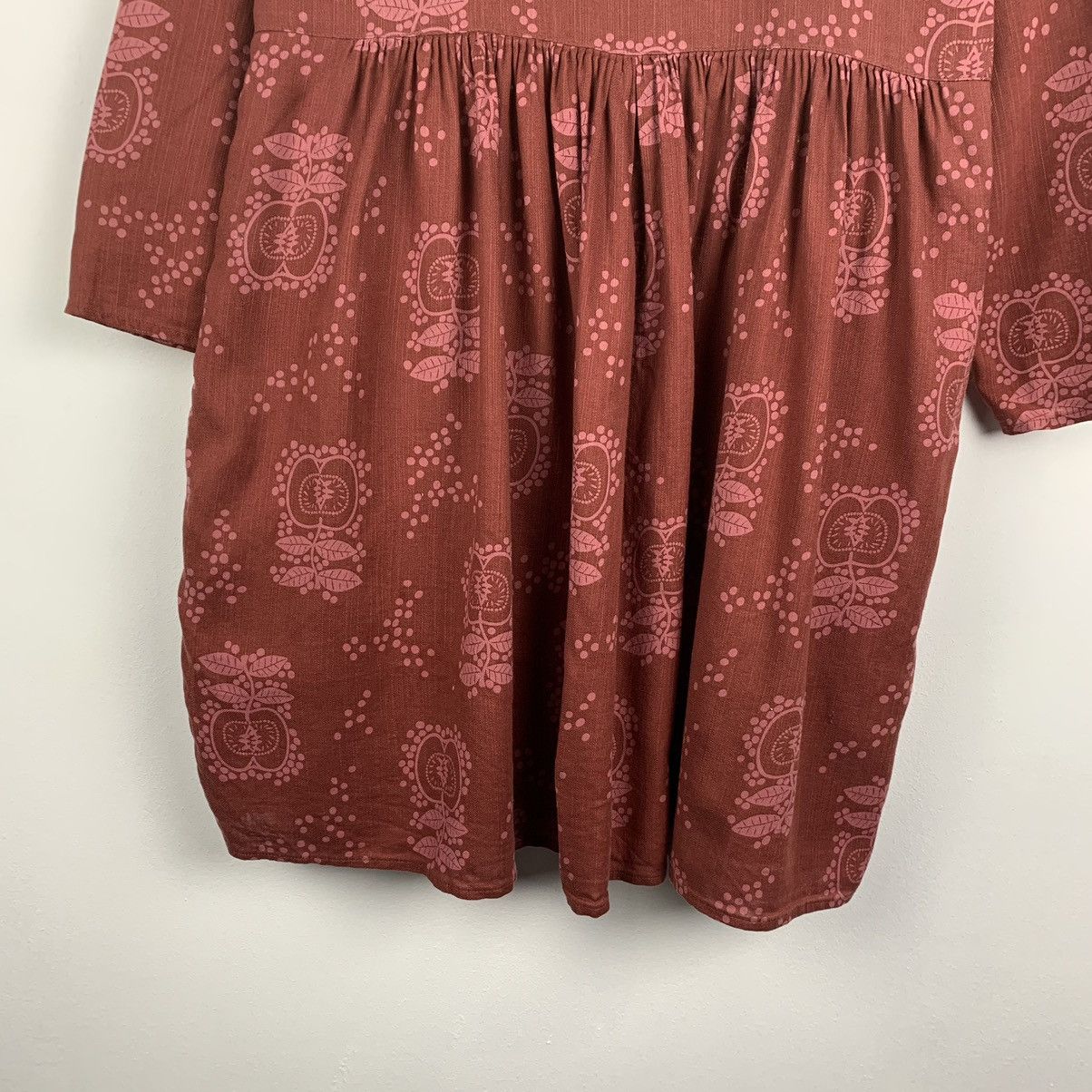 Gudrun Sjoden Gudrun Sjoden Floral Blouse Shirt Tunica Size S 3/4 Sleeve Size S / US 4 / IT 40 - 11 Thumbnail