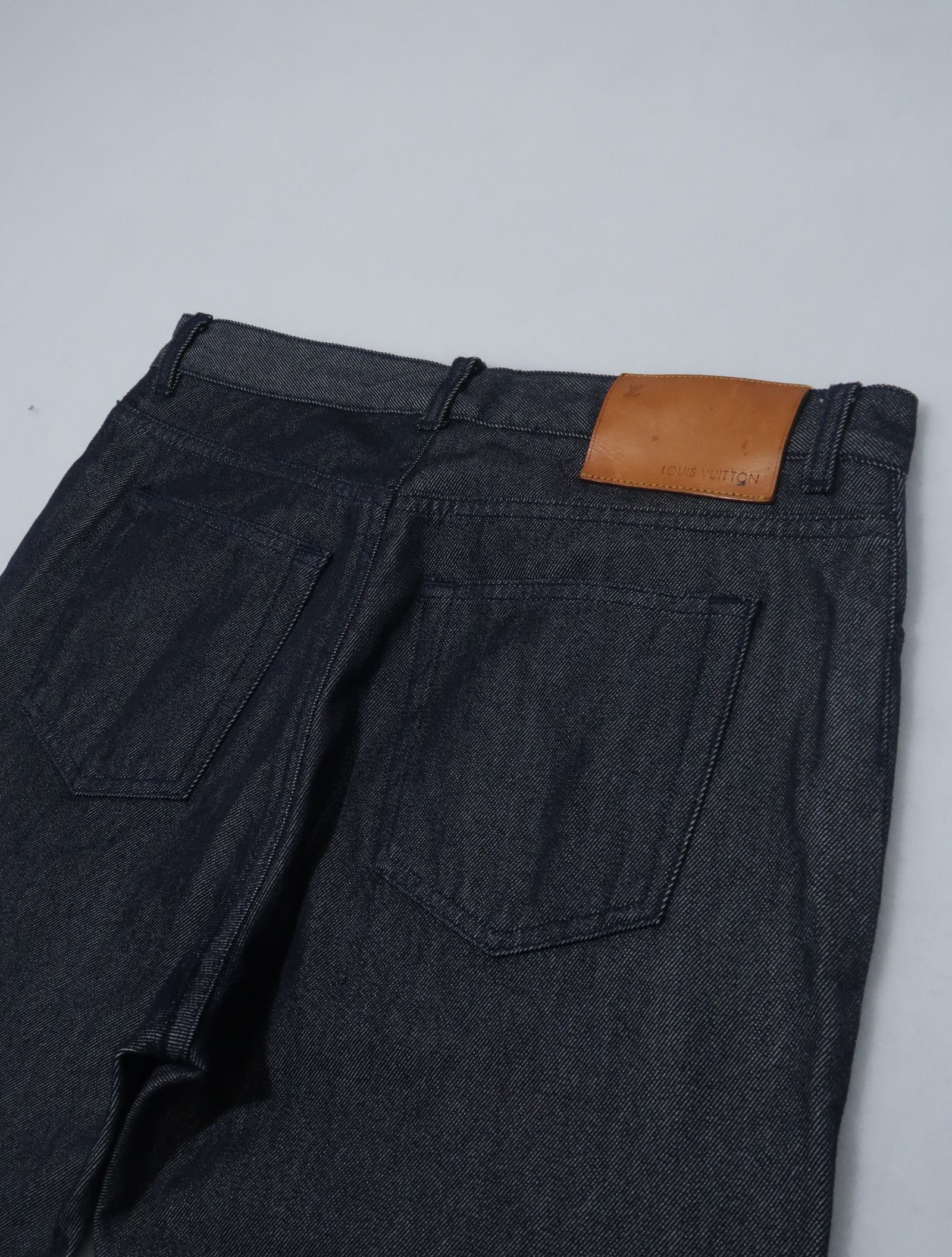 Louis Vuitton F/W 05 Selvedge Monogram Wool Denim - Marc Jacobs Era Size US 32 / EU 48 - 15 Thumbnail