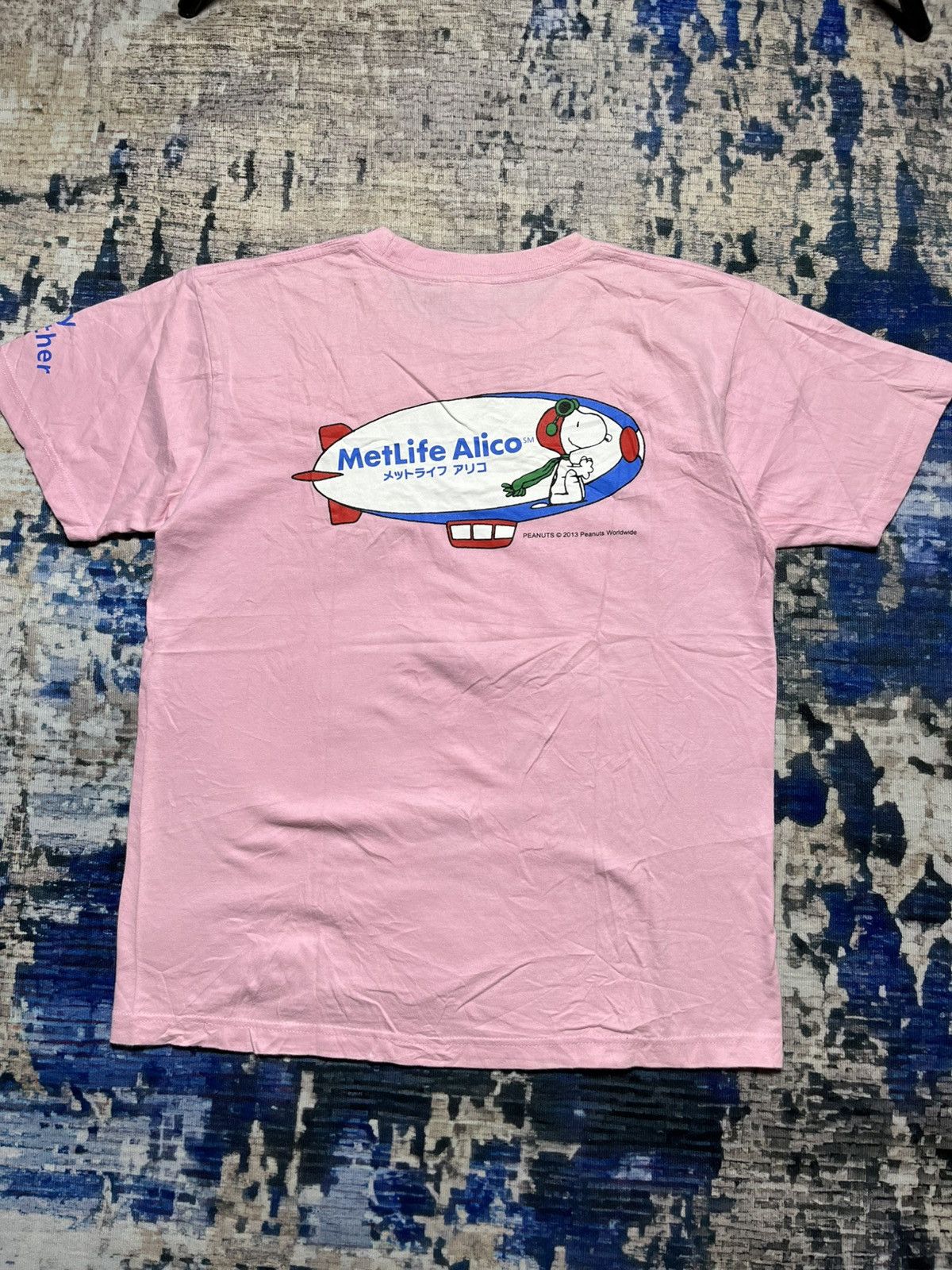 Peanuts 🔥Snoopy Peanuts Cartoon Fly Together Tee Size US M / EU 48-50 / 2 - 2 Thumbnail