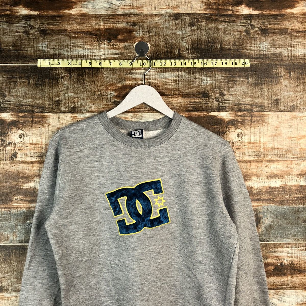 DC × Vintage DC Grey vintage Sweatshirt #A1942 Size US S / EU 44-46 / 1 - 2 Thumbnail