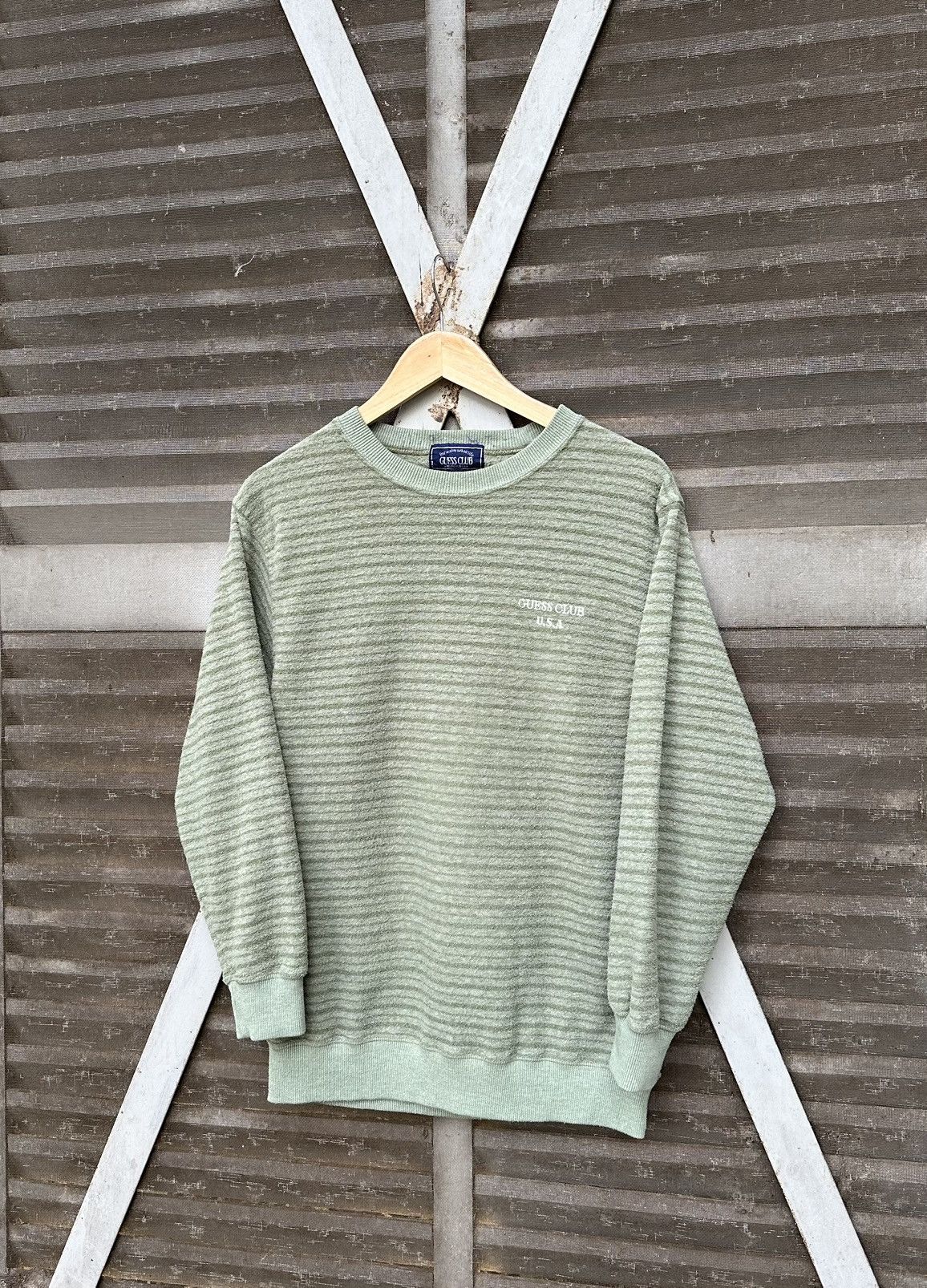 Guess 👹Guess Fleece Crewneck Size US S / EU 44-46 / 1 - 1 Thumbnail