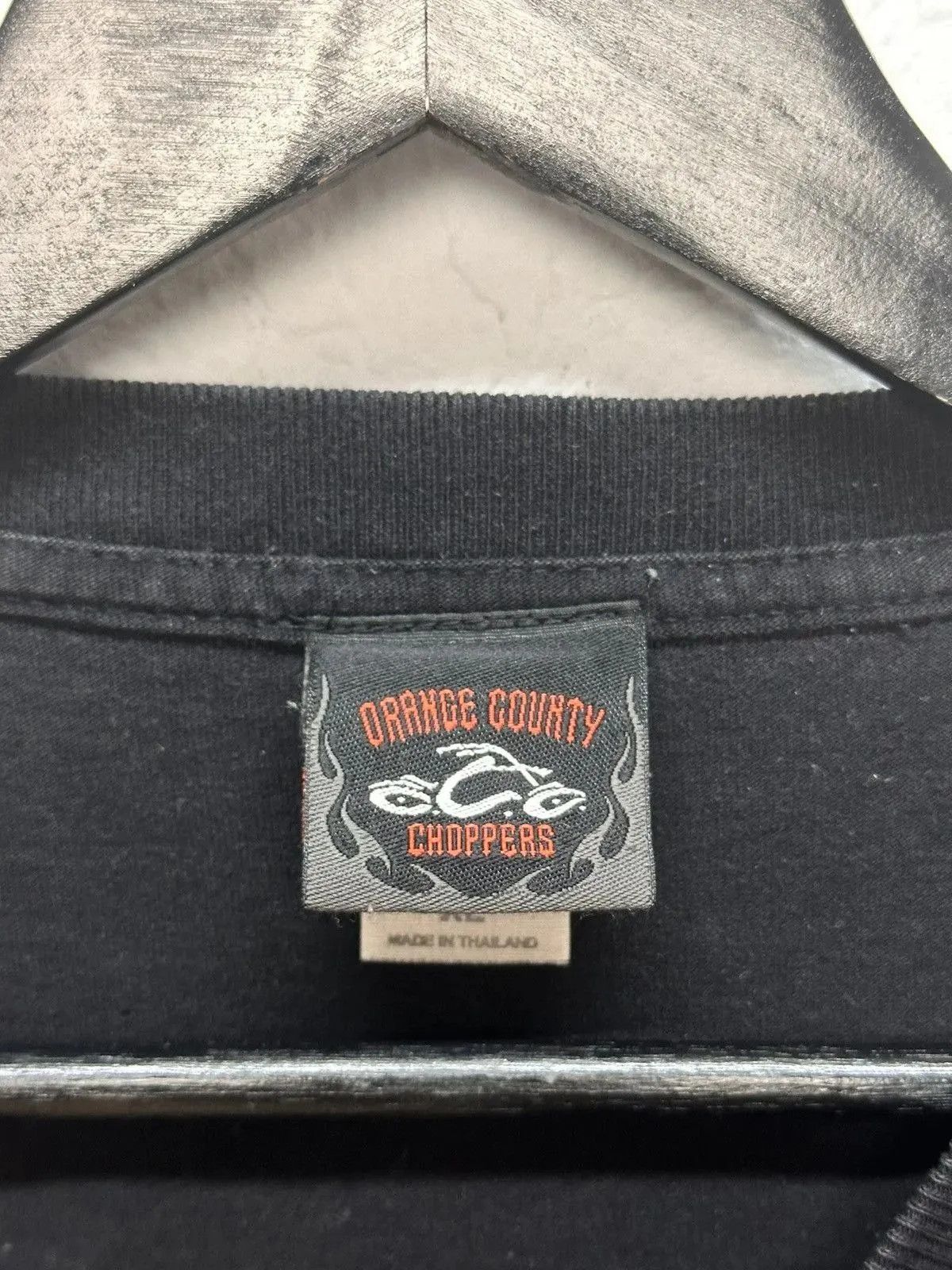 Harley Davidson Vintage USA Faded Y2K Black Logo Skull Streetwear Size US XL / EU 56 / 4 - 8 Thumbnail