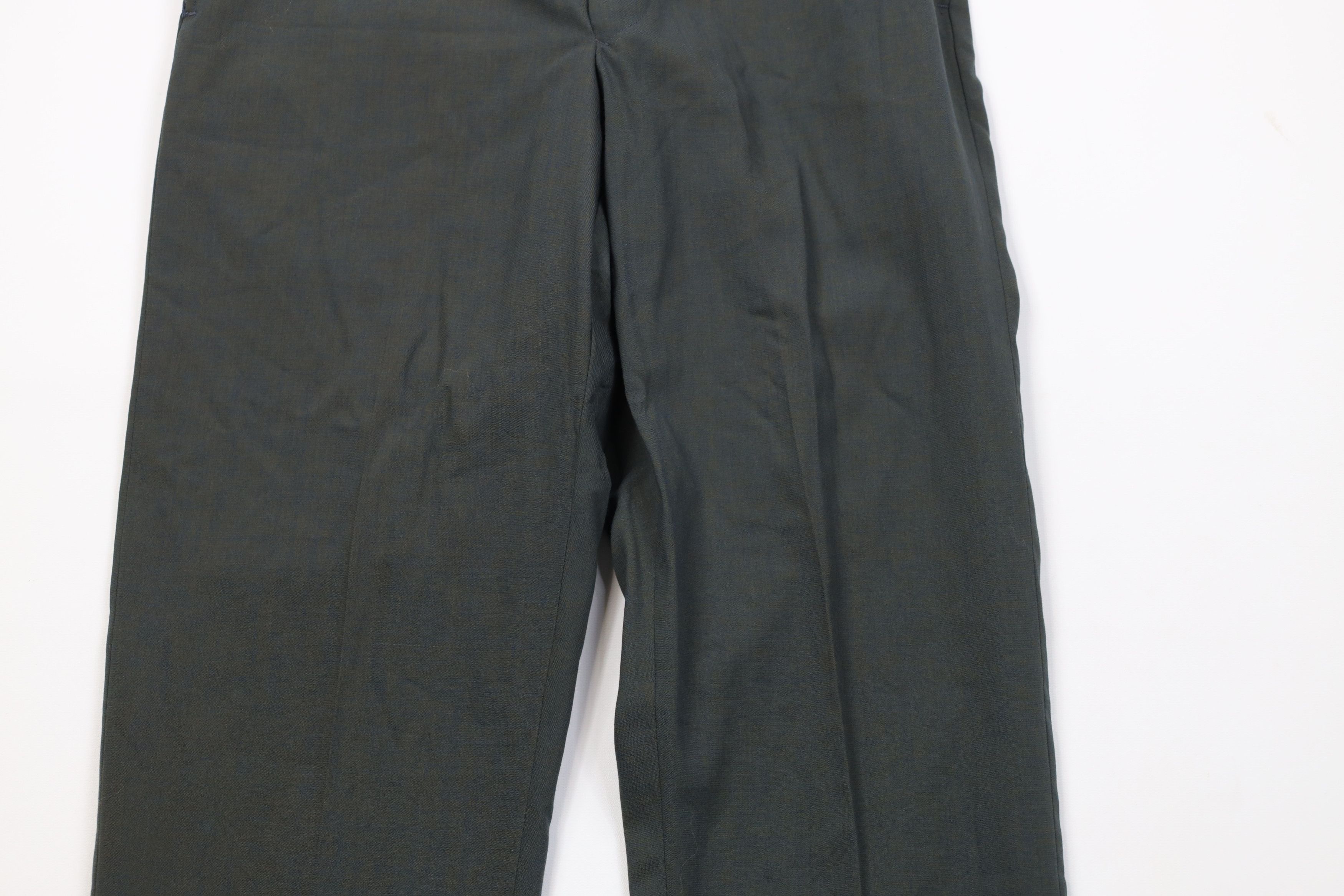 Vintage Deadstock Vintage 50s Rockabilly Knit Chino Pants Ivy USA Size US 30 / EU 46 - 3 Thumbnail