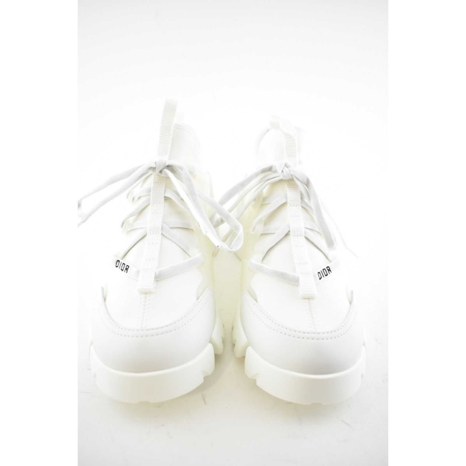 Dior D-Connect Logo Lace Up Flat Platform Trainer Sneaker 38.5 Size US 8.5 / IT 38.5 - 6 Thumbnail
