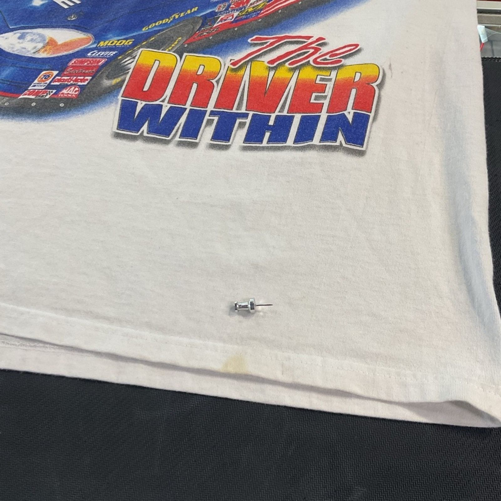 Chase Authentics Vintage 2002 Dale Jarrett #88 NASCAR “The Driver Within” TEE Size US XL / EU 56 / 4 - 5 Thumbnail