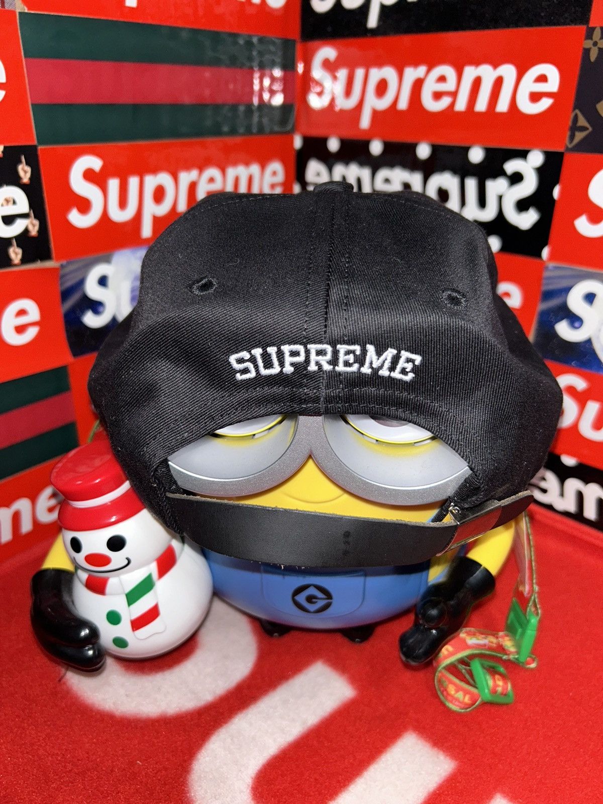 Supreme Supreme Visor Label 6-Panel Black SS18 NEW Size ONE SIZE - 4 Thumbnail