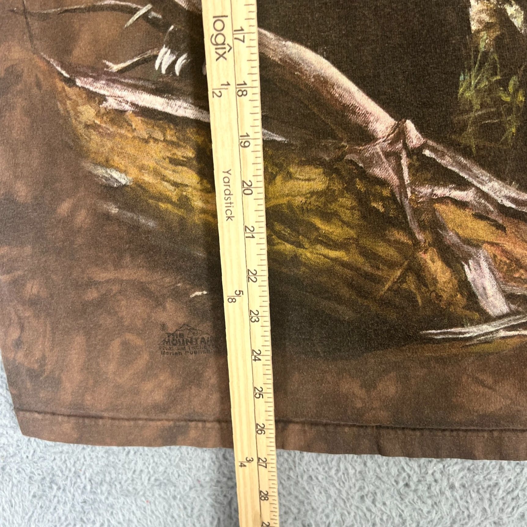 The Mountain VINTAGE The Mountain Bear Shirt L Brown Tie Dye Crew Neck Short Sleeve Logo Graphic Print Men’s Regular Fit USA Bears Wildlife Art Size US L / EU 52-54 / 3 - 6 Thumbnail