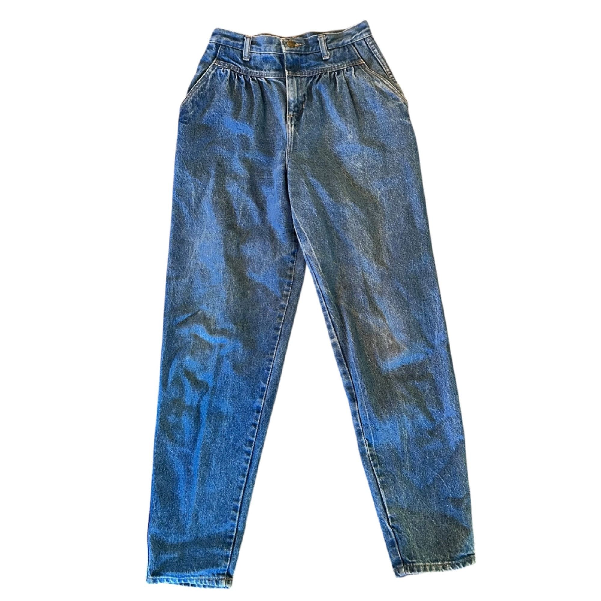 Calvin Klein Vintage Calvin Klein Pleated Ultra High Rise Balloon Denim J Size 28" / US 6 / IT 42 - 4 Thumbnail