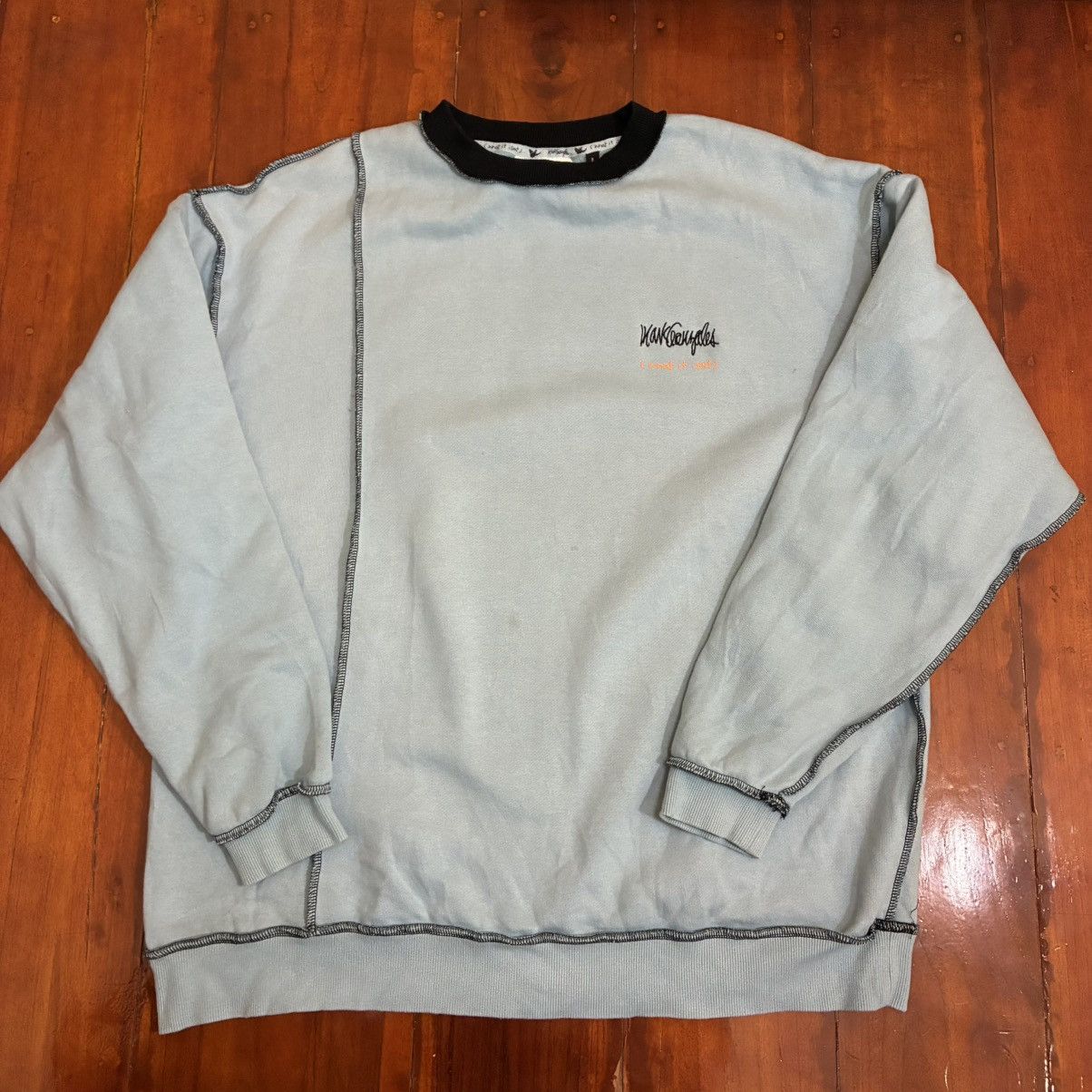 Japanese Brand Skate Mark Gonzales Art Doodle Design Sweatshirt Size US L / EU 52-54 / 3 - 4 Thumbnail