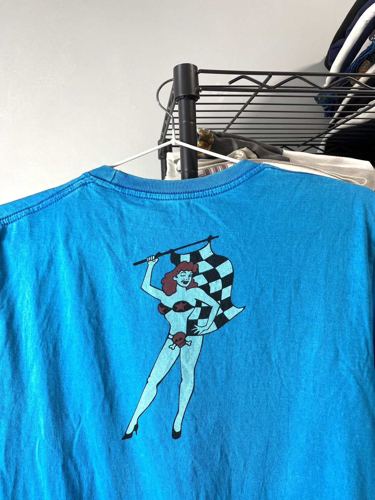 Ed Hardy Y2K Vintage Ed Hardy Style Sexy Girls Racing T Shirt Size US M / EU 48-50 / 2 - 9 Thumbnail