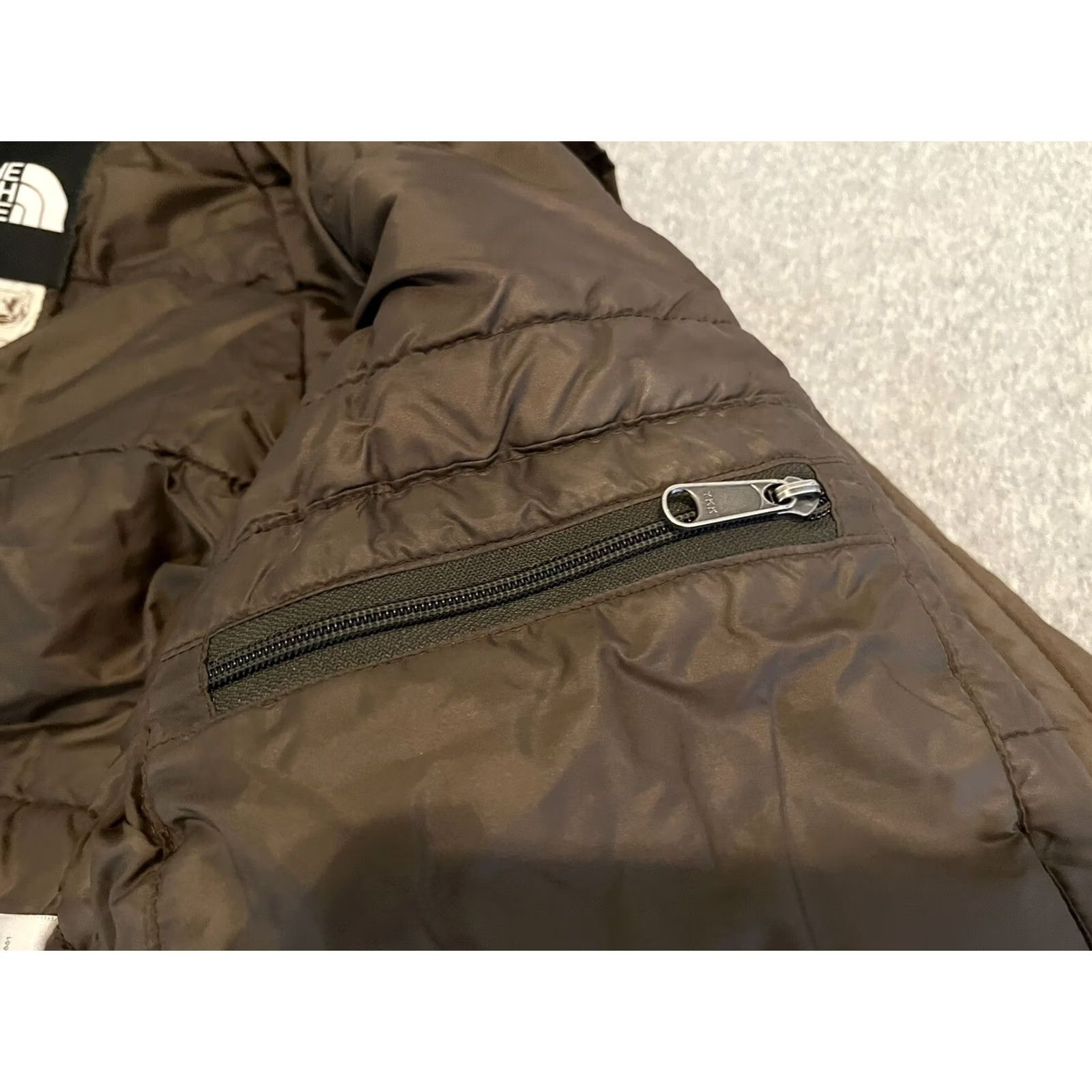 The North Face VINTAGE The North Face Jacket Brown Womens Large Parka Coat USA Nylon Fish & Wildlife Service Made in USA Size L / US 10 / IT 46 - 4 Thumbnail