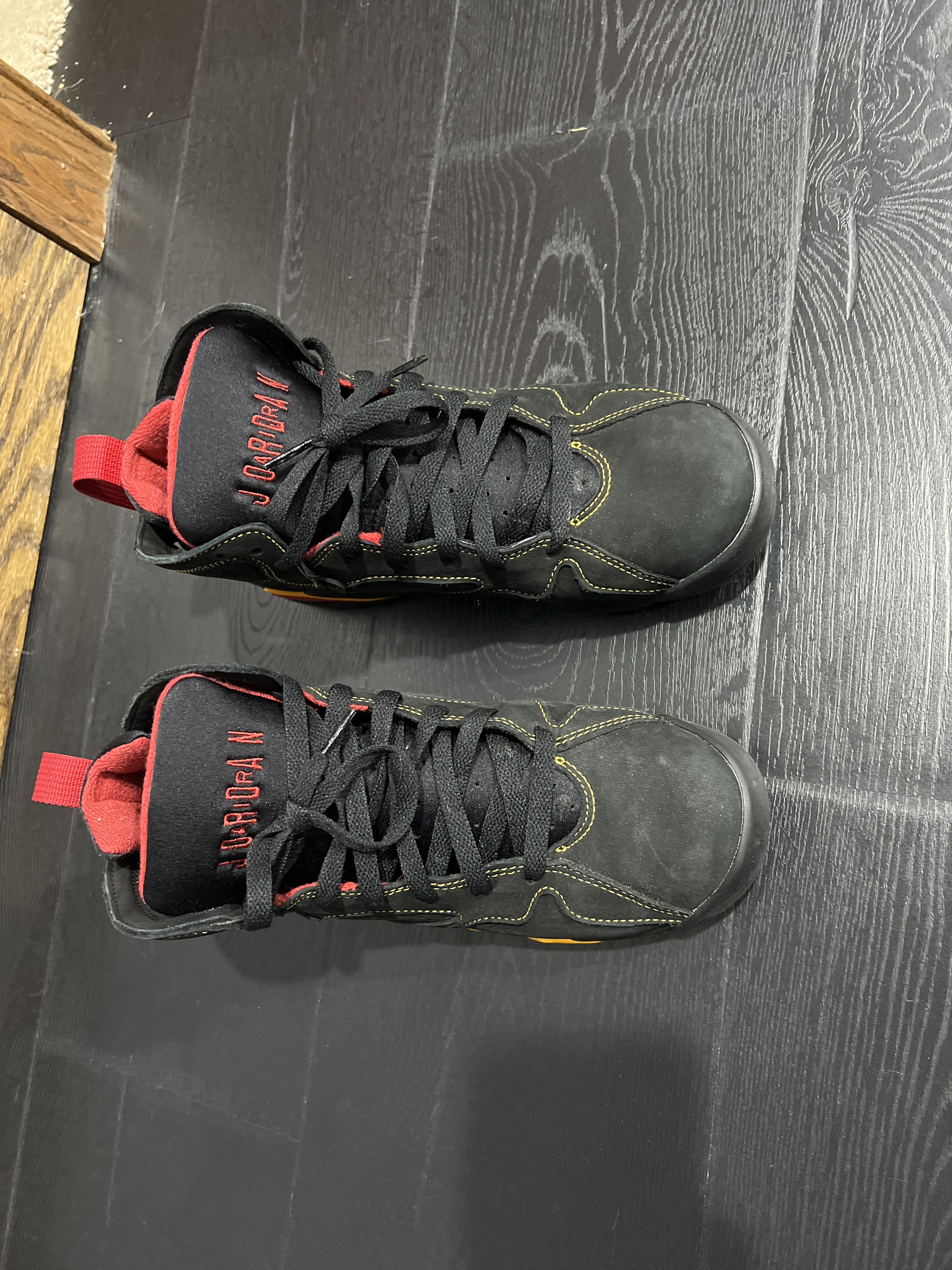 image of Air Jordan 7 Shoes in Black, Men's