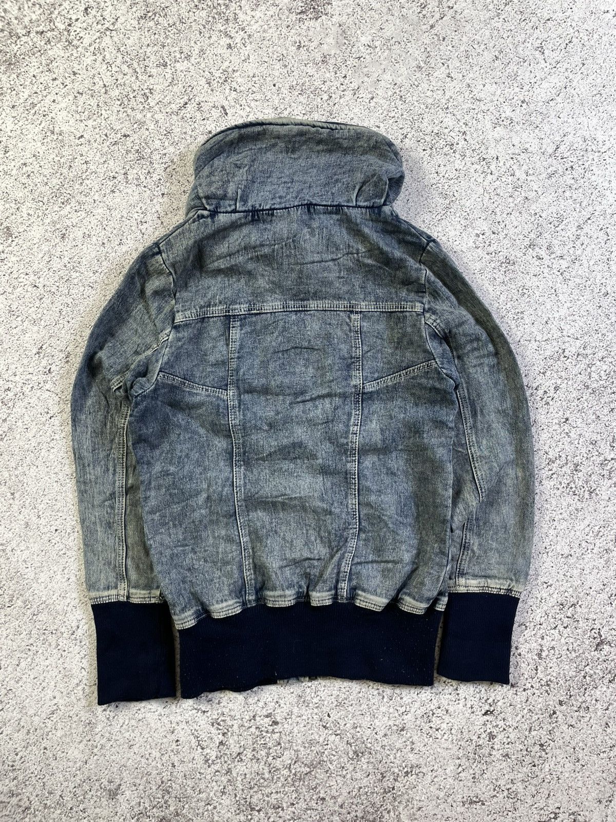Japanese Brand 2000s Pause - Goa Lgb Style Denim Gimmick Bono Jacket Size US M / EU 48-50 / 2 - 3 Thumbnail