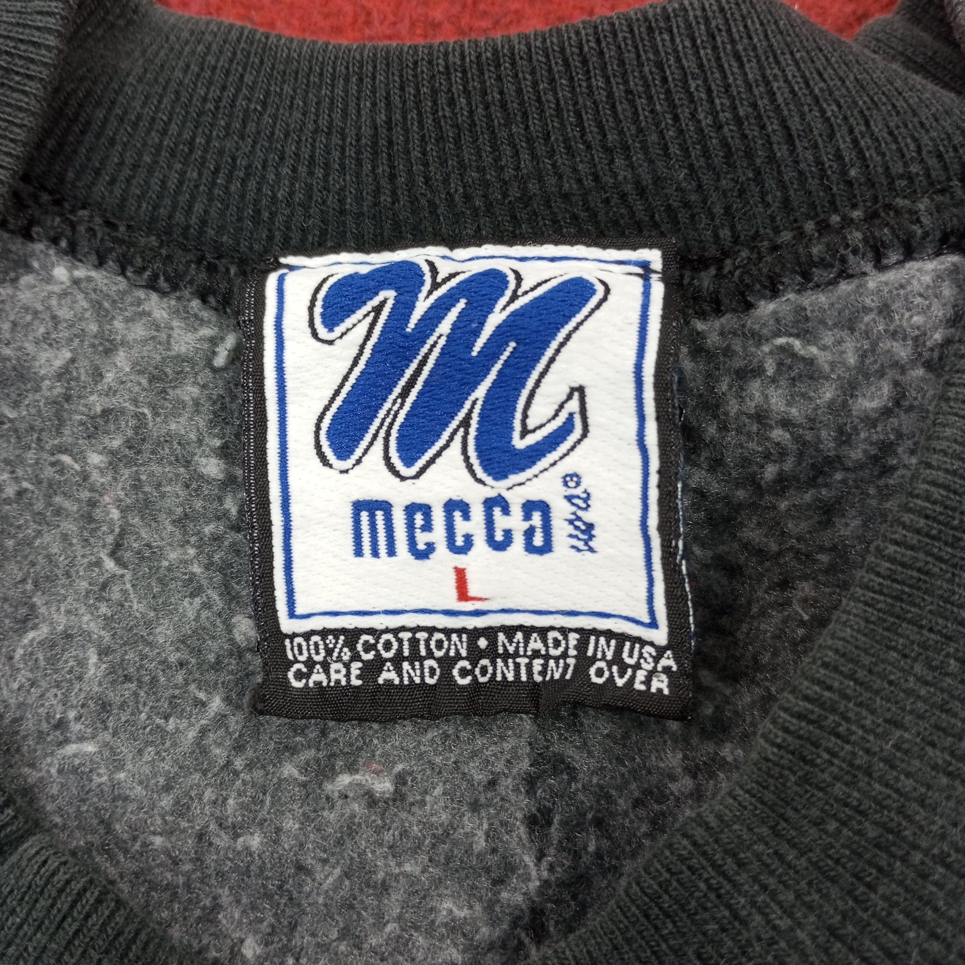 Mecca × Vintage Mecca Music Style Streetwear Sweatshirt Size US L / EU 52-54 / 3 - 6 Thumbnail