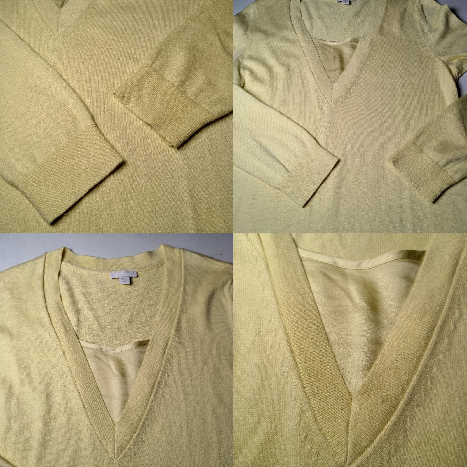 J. Jill - "Yellow Satin" is the most common feature of item Size S / US 4 / IT 40 - 8 Thumbnail
