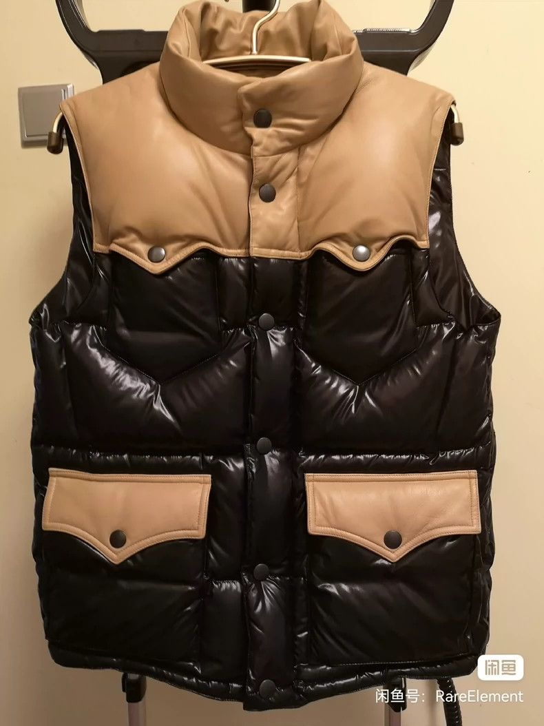 Number (N)ine × Takahiromiyashita The Soloist. Black Puffer Vest