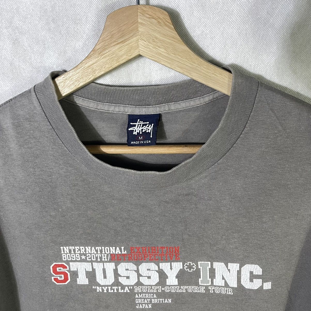 Stussy Vintage 90s Stussy Inc NYLTLA Fades Tshirt Size US M / EU 48-50 / 2 - 3 Thumbnail