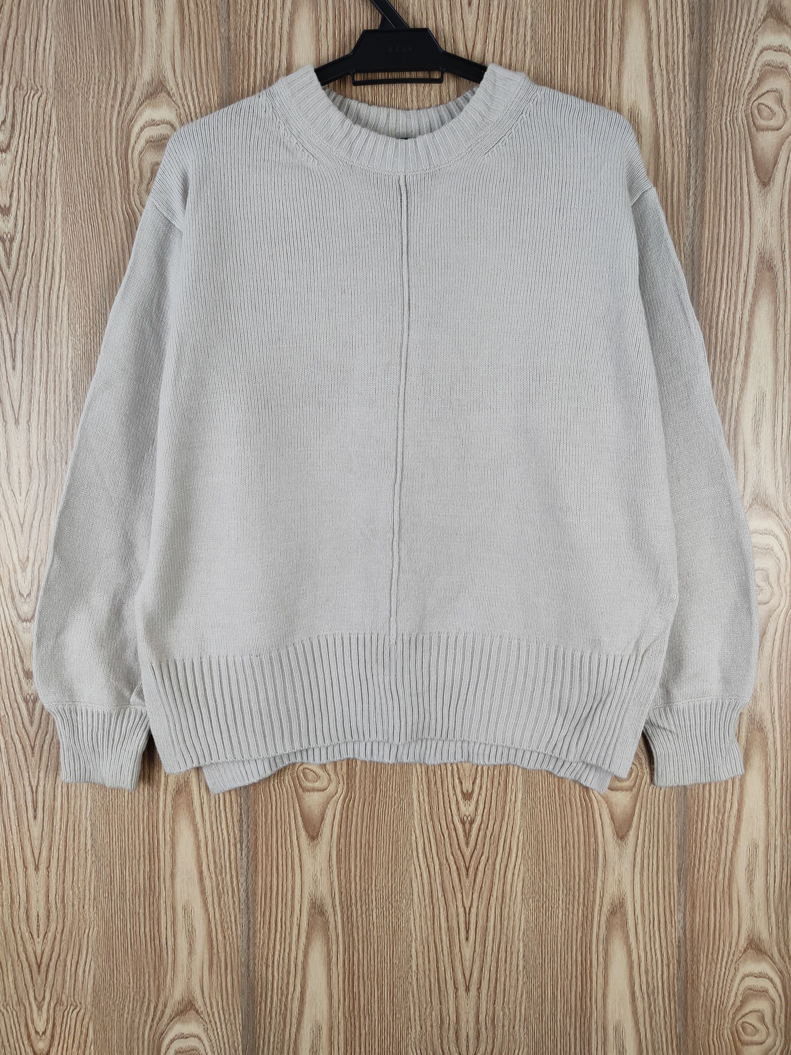 GU GU Light Brown Knitwear baggie Sweatshirts #W135 Size US S / EU 44-46 / 1 - 1 Thumbnail