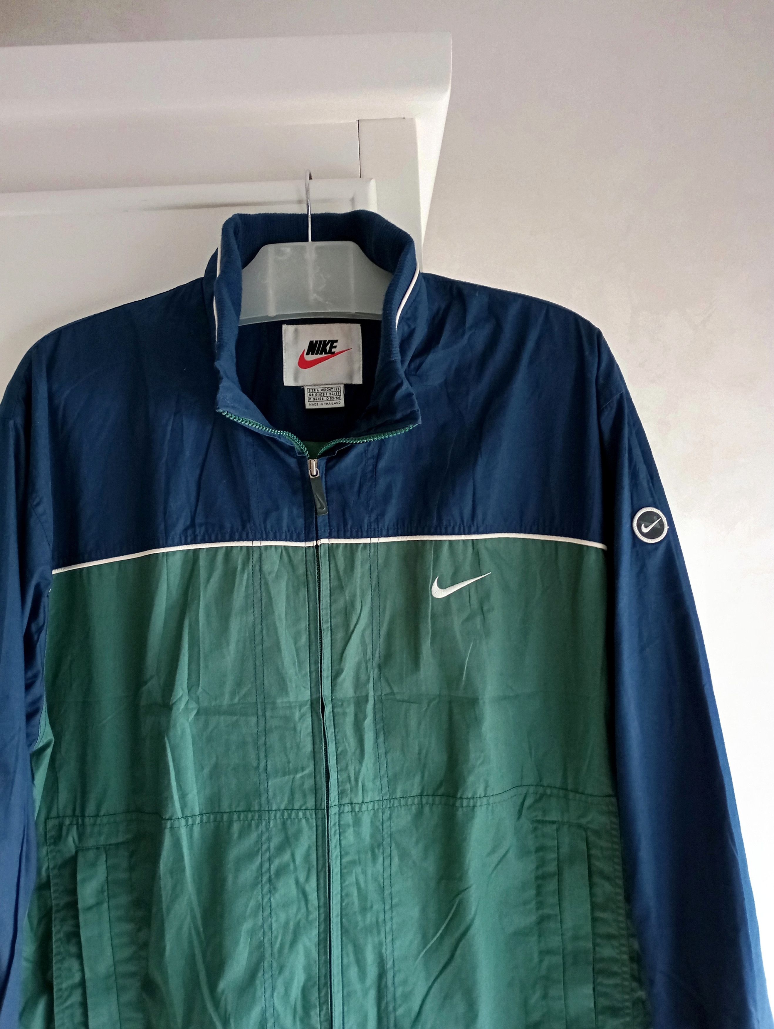Nike × Vintage Nike Vintage Track Jacket Y2K 90s L Size US L / EU 52-54 / 3 - 2 Thumbnail