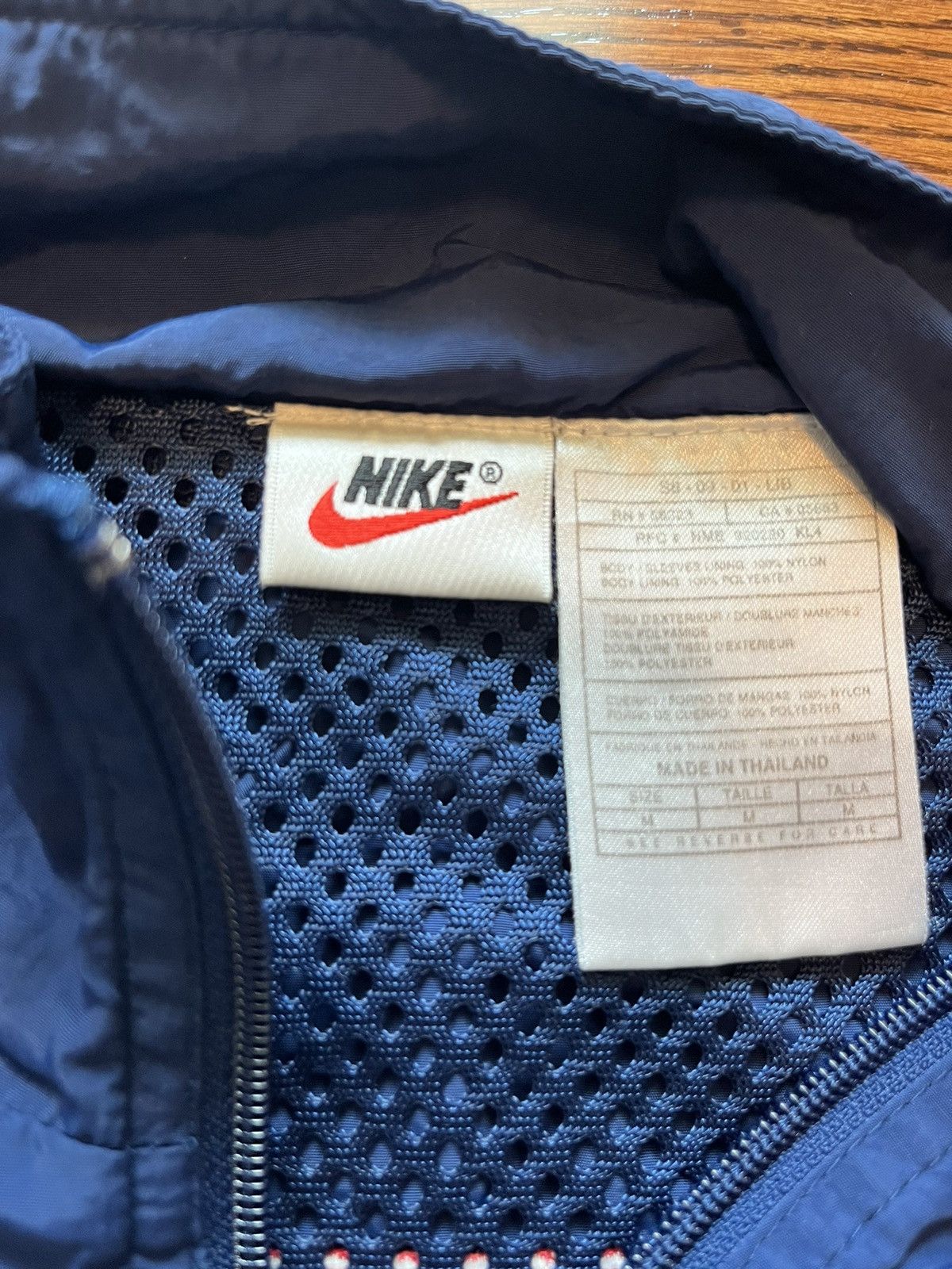 Nike × Vintage Y2K USA Nike Zip Up Jacket Size US M / EU 48-50 / 2 - 6 Thumbnail