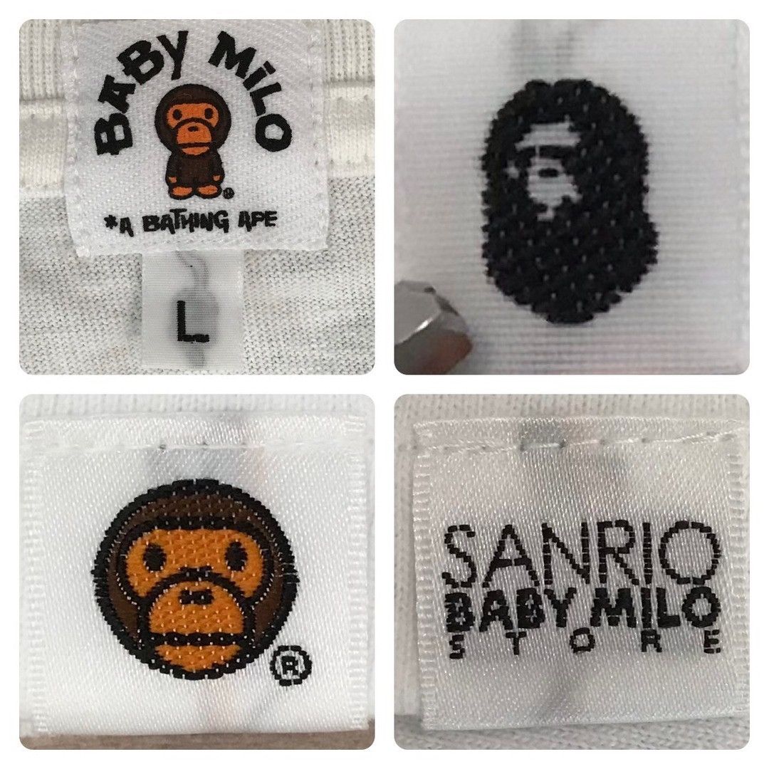 Bape 2010 BAPE × SANRIO Kitty MILO T-shirt a bathing ape NIGO Size US L / EU 52-54 / 3 - 5 Thumbnail