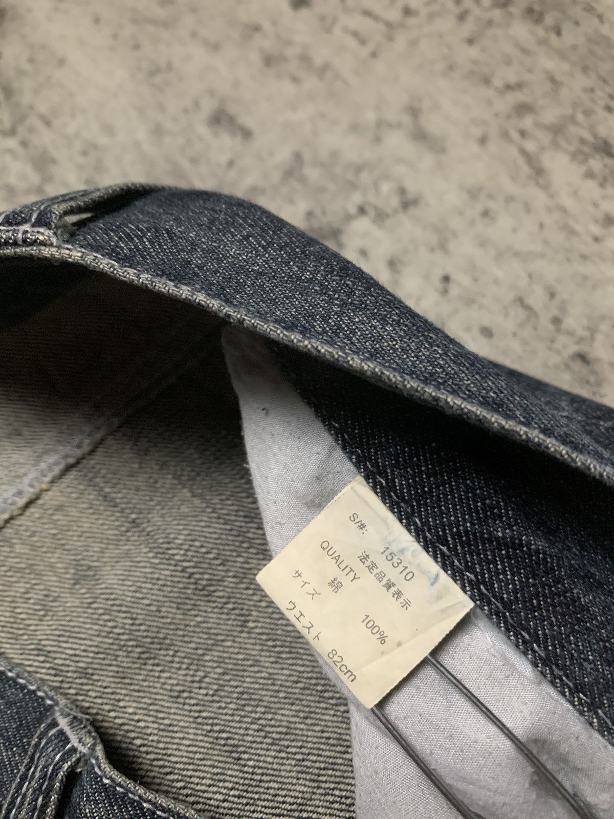 Tornado Mart Nylaus Japanese Clawmark Acid Wash Jorts Size US 31 - 7 Thumbnail
