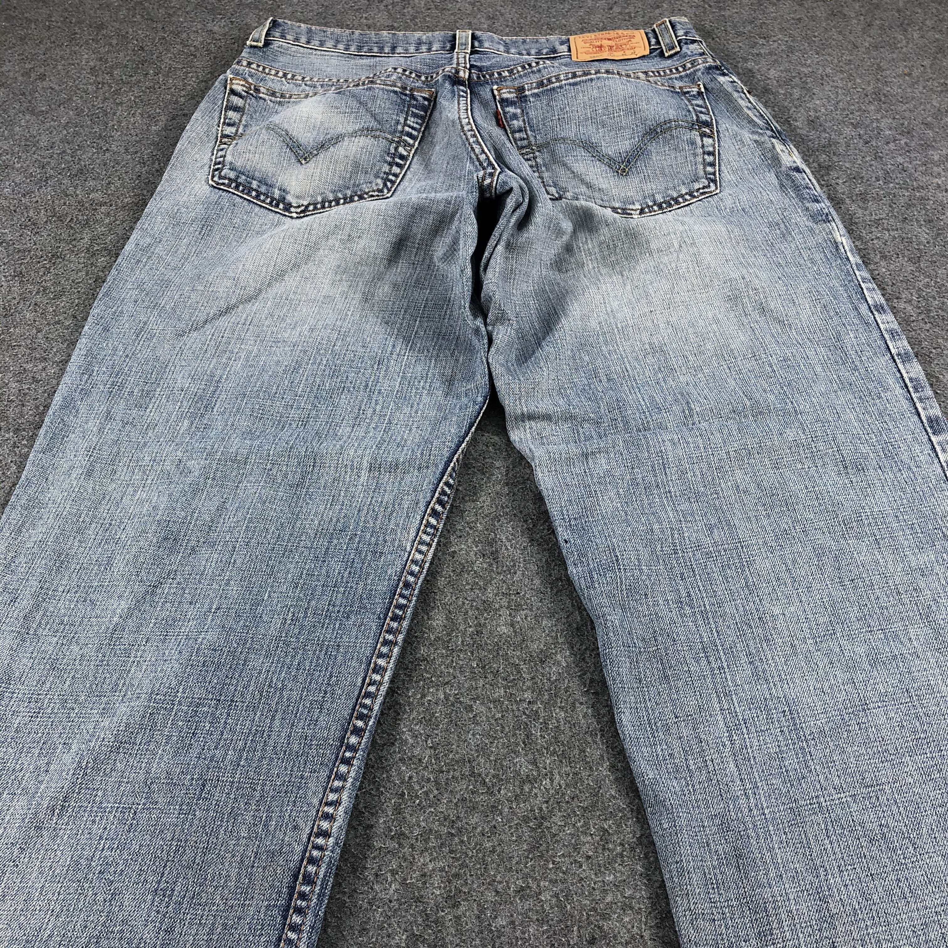 Levi's Vintage Levis 550 Relaxed Denim Jeans-J973 Size US 32 / EU 48 - 4 Thumbnail