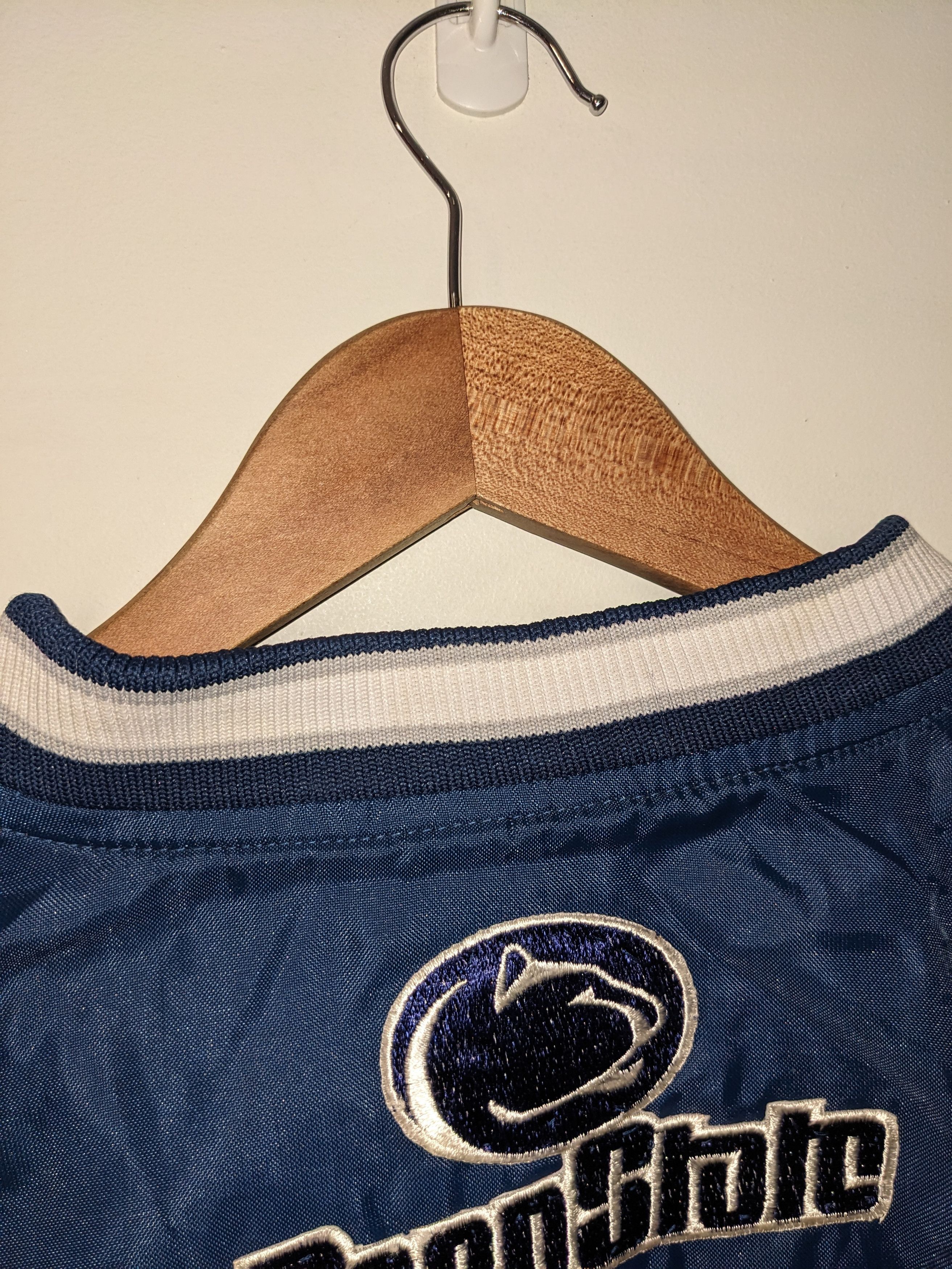 Starter Vintage 90s Penn State Nittany Lion Starter Windbreaker Size US XL / EU 56 / 4 - 12 Thumbnail