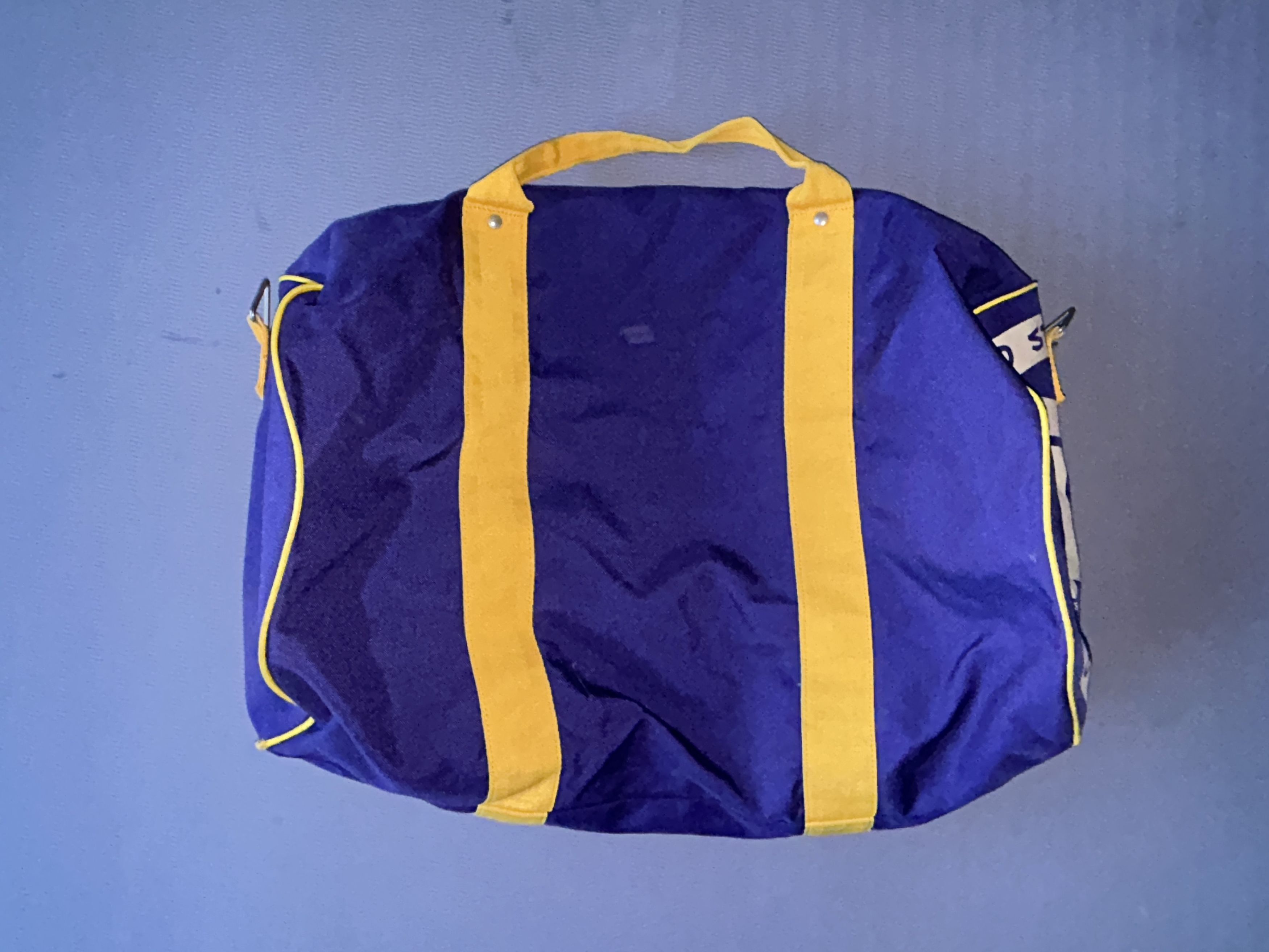 Vans Vans Duffle Bag 1990 Purple and Yellow Rare Colourway Size ONE SIZE - 11 Thumbnail