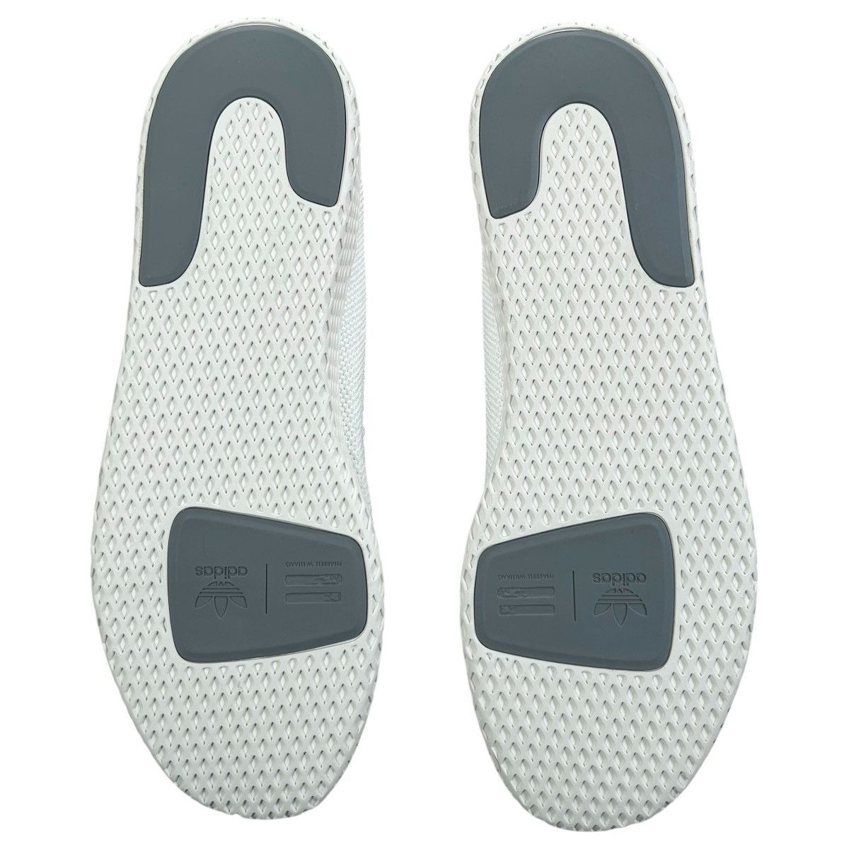 Adidas Adidas Pharrell Tennis HU Grey & White Sneakers Size US 10.5 / EU 43-44 - 8 Thumbnail