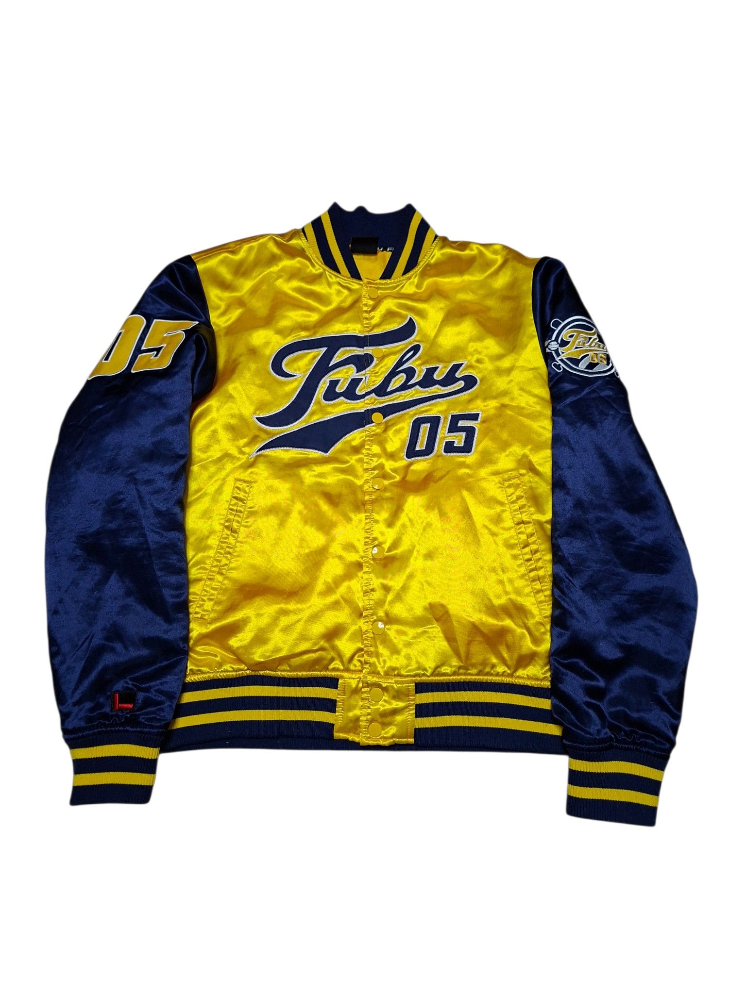 Fubu FUBU VINTAGE STREETWEAR SK8 NYLON BOMBER JACKET Size US L / EU 52-54 / 3 - 1 Thumbnail