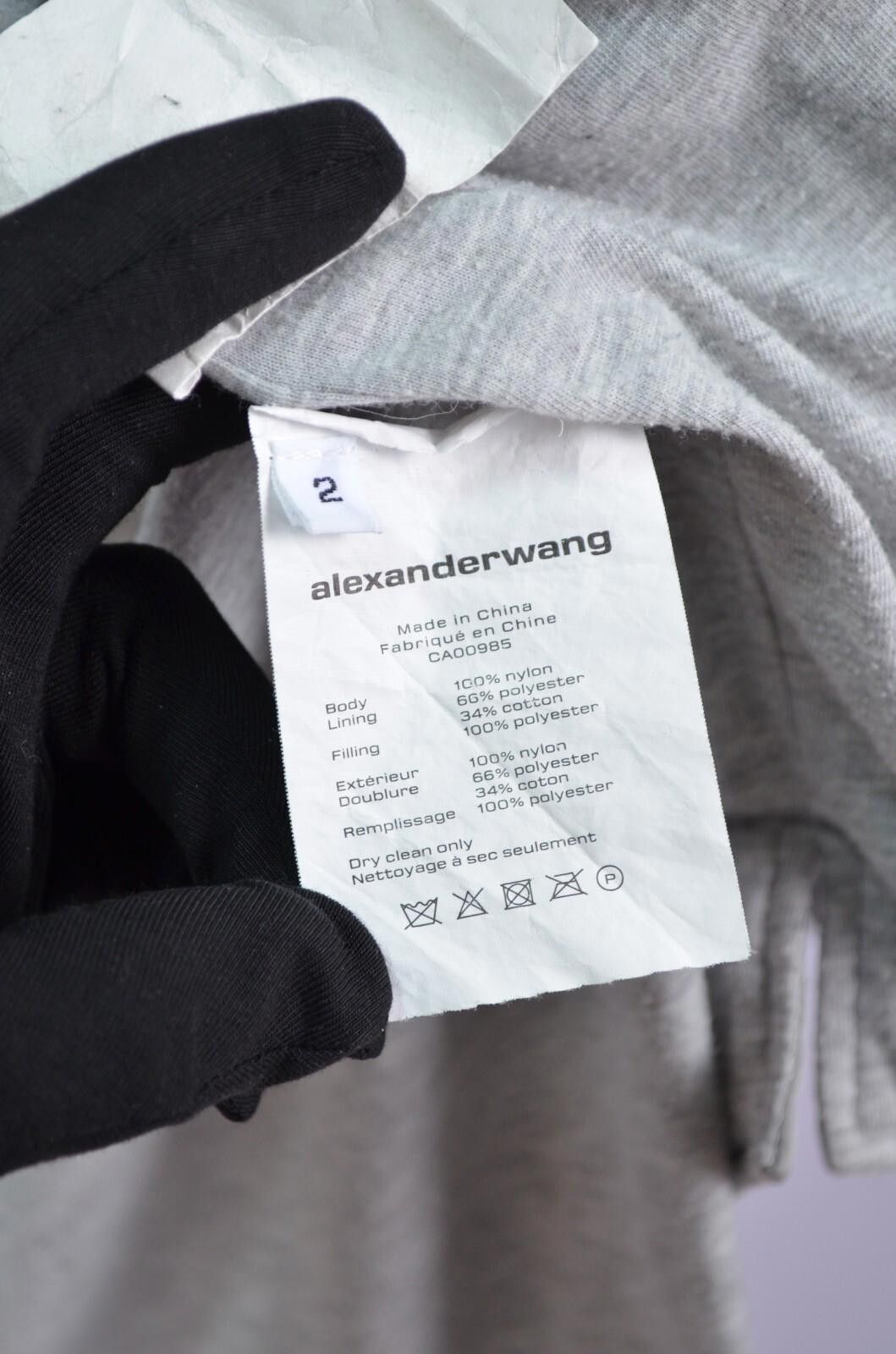 Alexander Wang T By Alexander Wang Reflective Puffer Womens Jacket Size 2/M Size M / US 6-8 / IT 42-44 - 12 Thumbnail