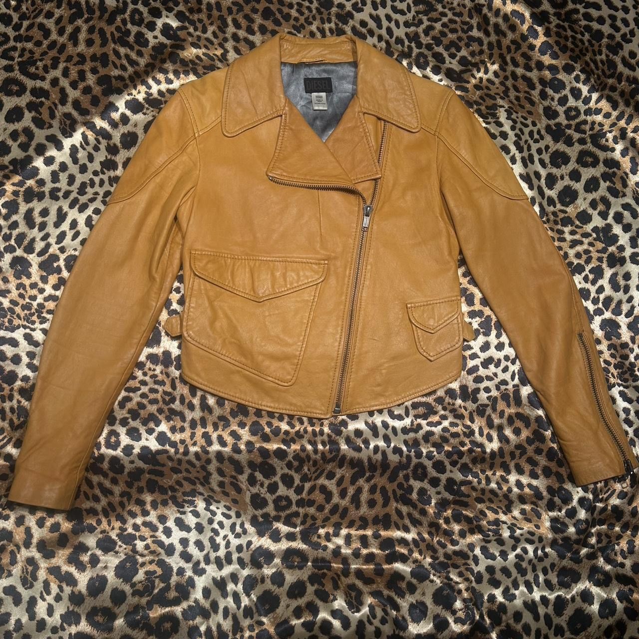 Diesel Diesel Butternut Genuine Sheep Leather Jacket Size S / US 4 / IT 40 - 1 Thumbnail