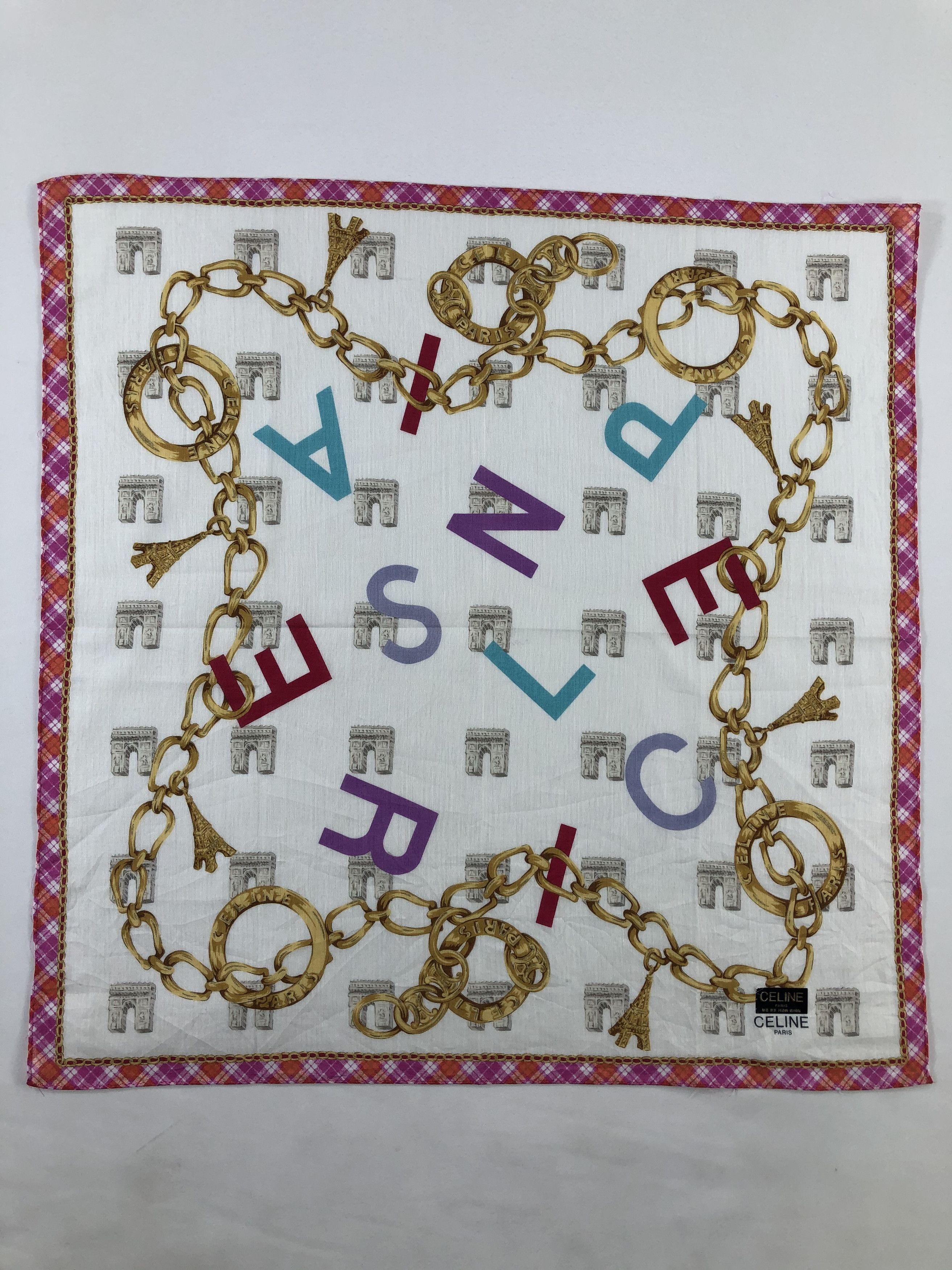 Celine Celine Handkerchief / Bandana / Neckerchief Size ONE SIZE - 2 Thumbnail