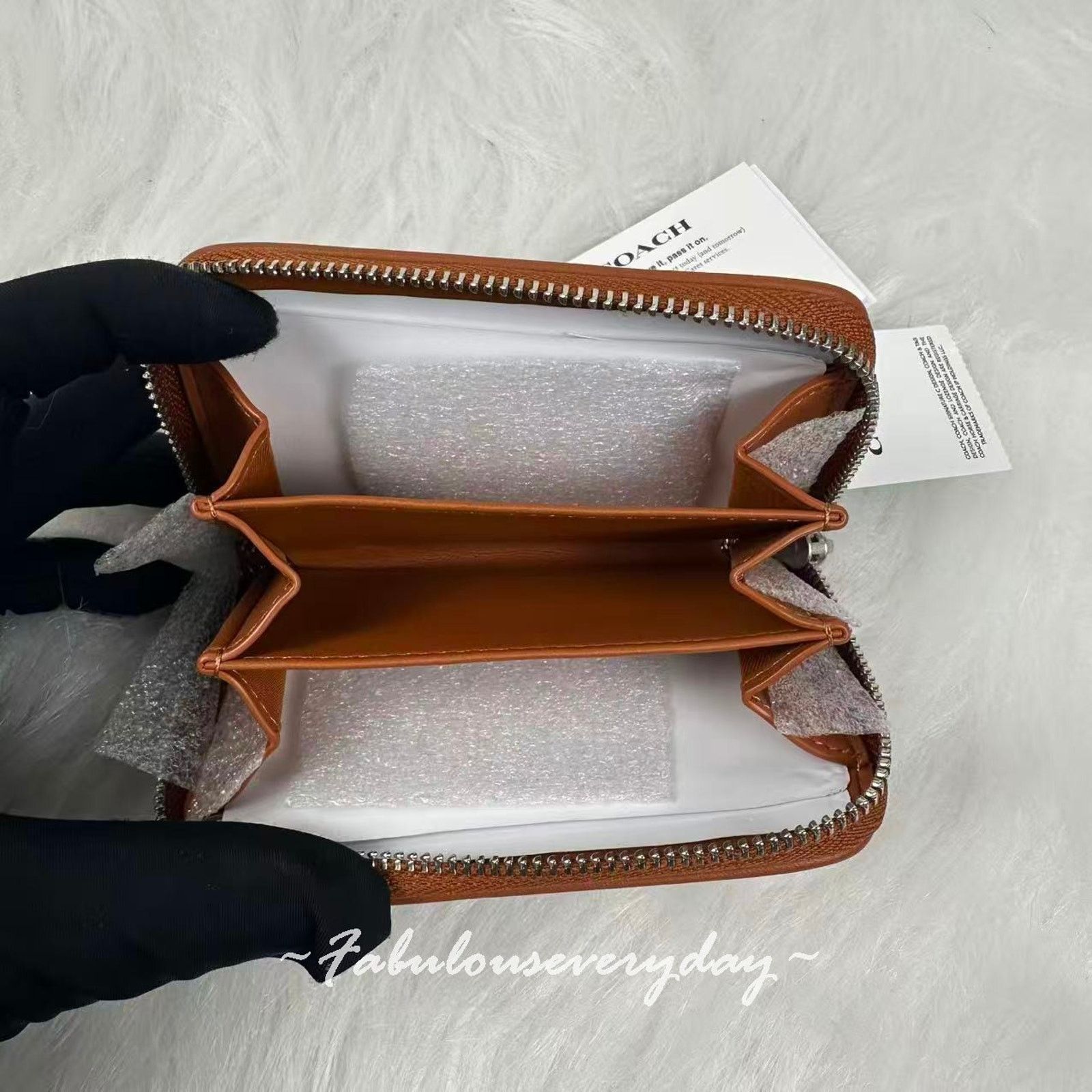 Coach Coach Essential Small Zip Around Card Case Crystal Jacquard Size ONE SIZE - 4 Thumbnail