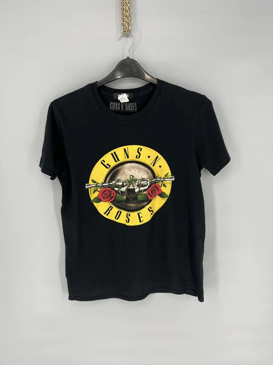 Band Tees Vintage Guns N’ Roses 🌹 Big Logo Double Sided T-Shirt Size US M / EU 48-50 / 2 - 1 Thumbnail