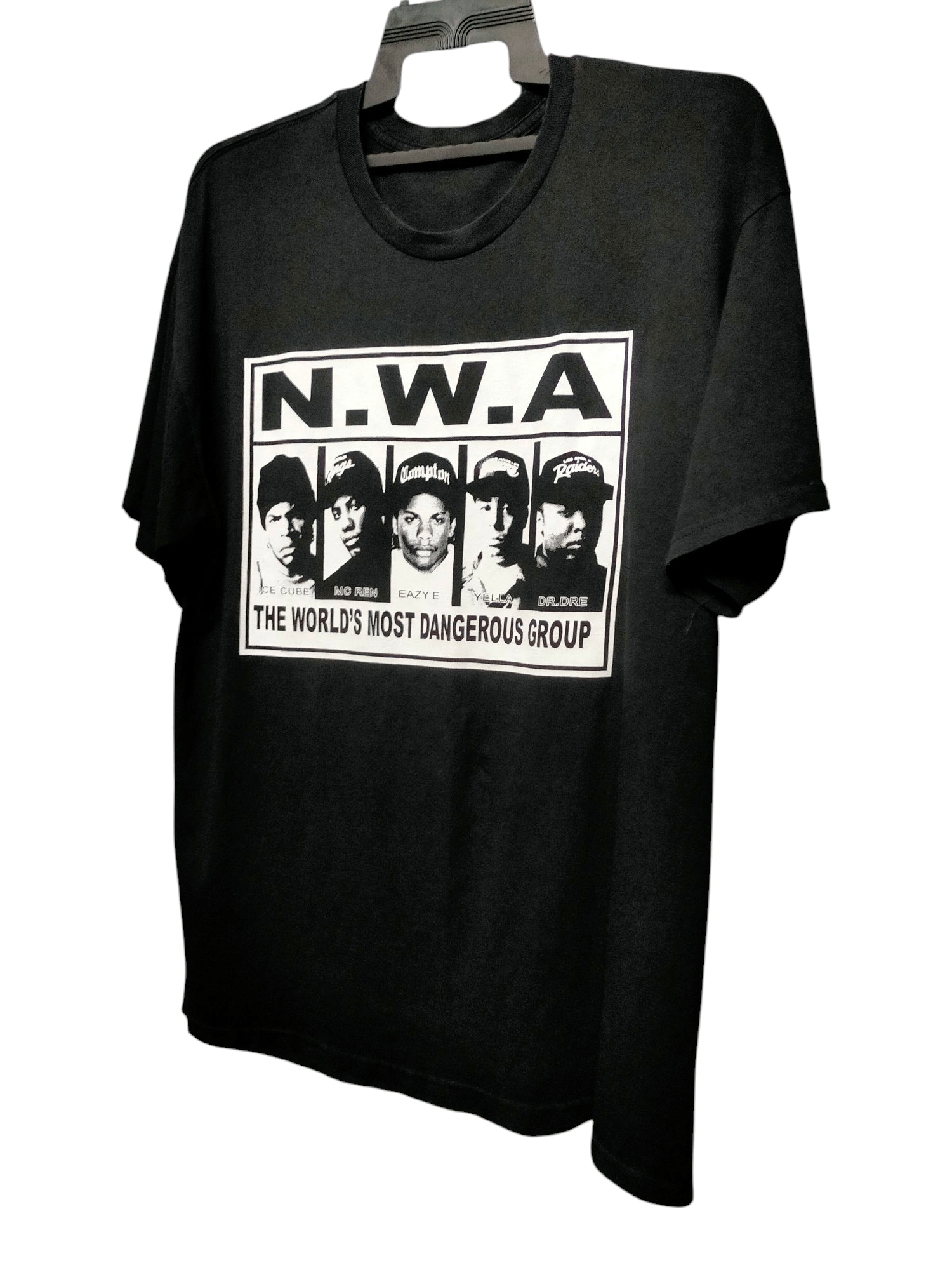 Rap Tees ICE CUBE Rap Tees Black Tee Size US XL / EU 56 / 4 - 2 Thumbnail
