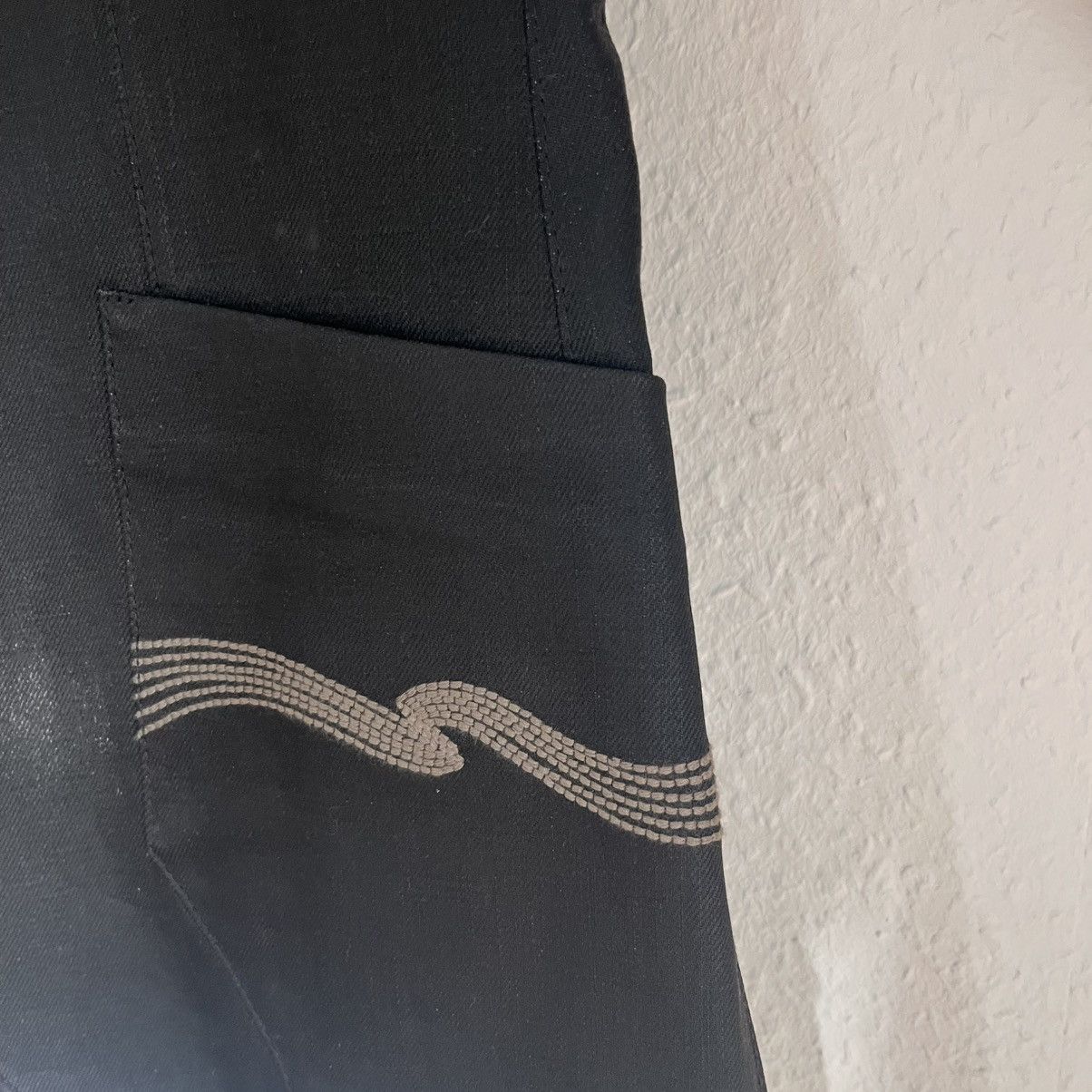 Nudie Jeans Nudie „Gabriel“ Blazer – Dry Black Coated, Size L Size US L / EU 52-54 / 3 - 3 Thumbnail