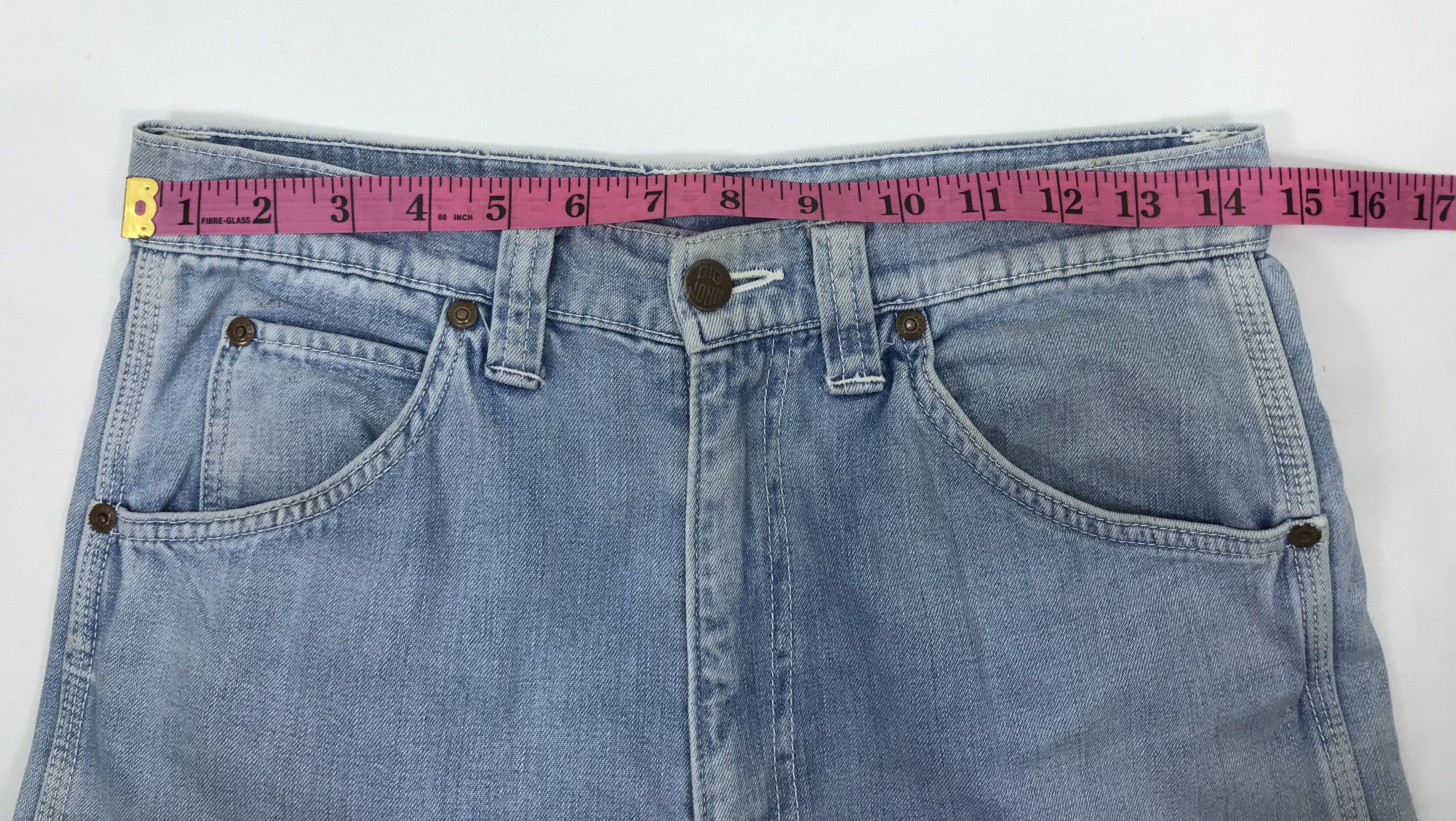 Big John Vintage Big John Light Wash Carpenter Jeans Size US 29 - 16 Thumbnail