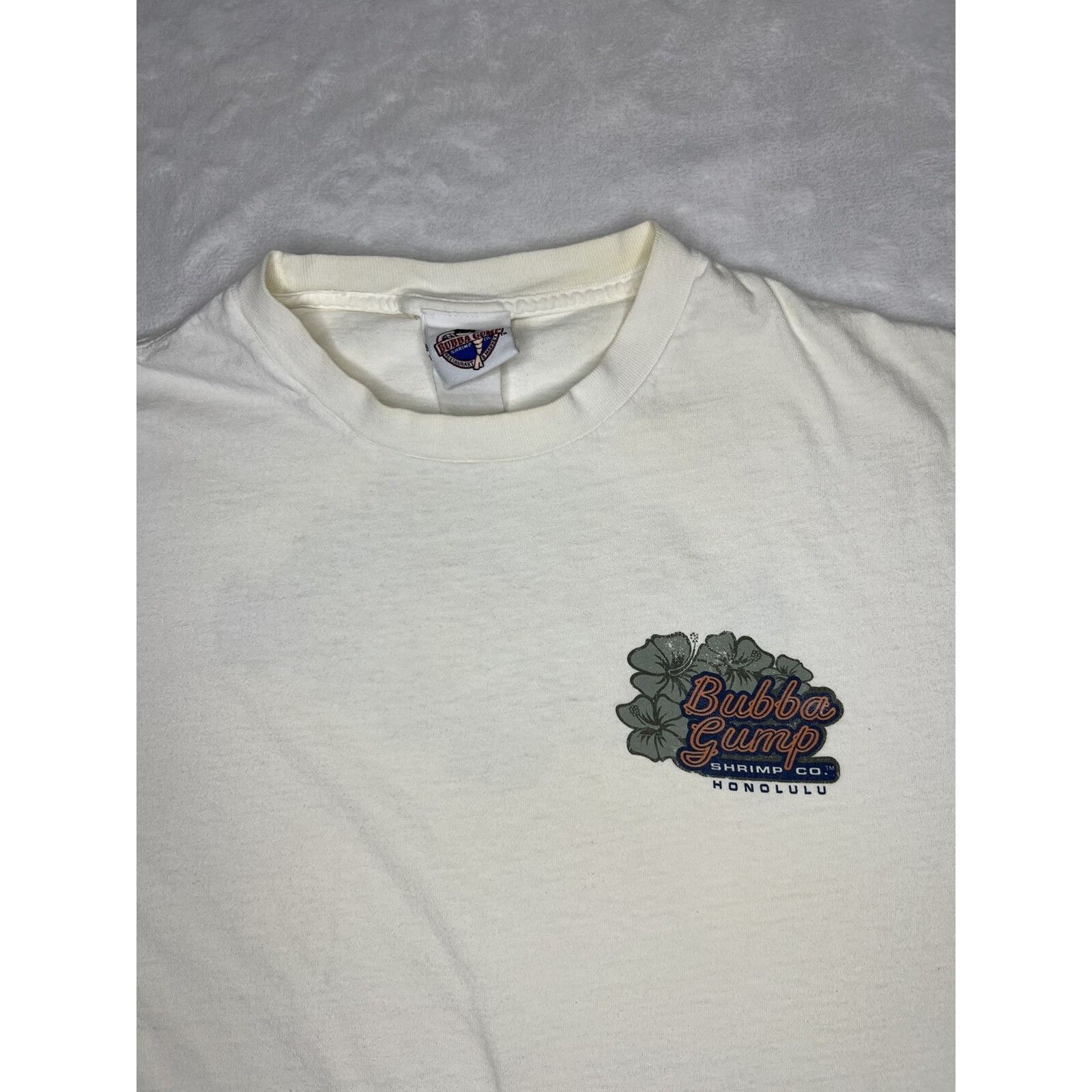 Other Vintage Bubba Gump T-Shirt Honolulu Hawaii White Size XL Size US XL / EU 56 / 4 - 2 Thumbnail