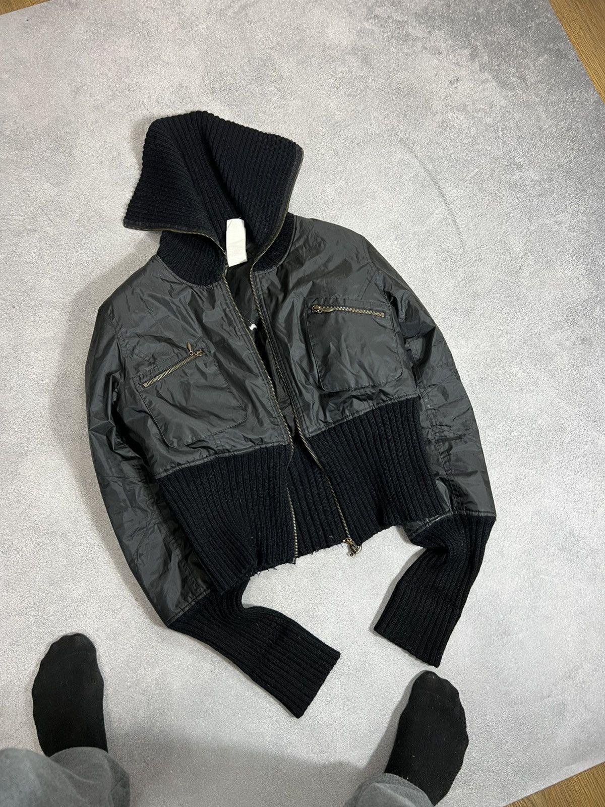 If Six Was Nine VTG If Six Was Nine Style Puffer Bomber Jacket Fur Hood Size US S / EU 44-46 / 1 - 2 Thumbnail