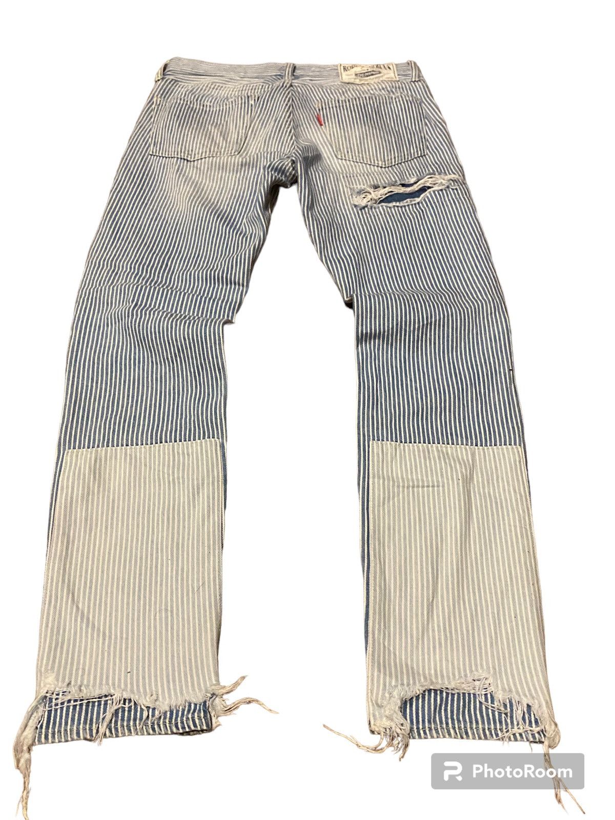 Japanese Brand Japan brand Rodeo crowns patchwork distressed Size US 29 - 4 Thumbnail
