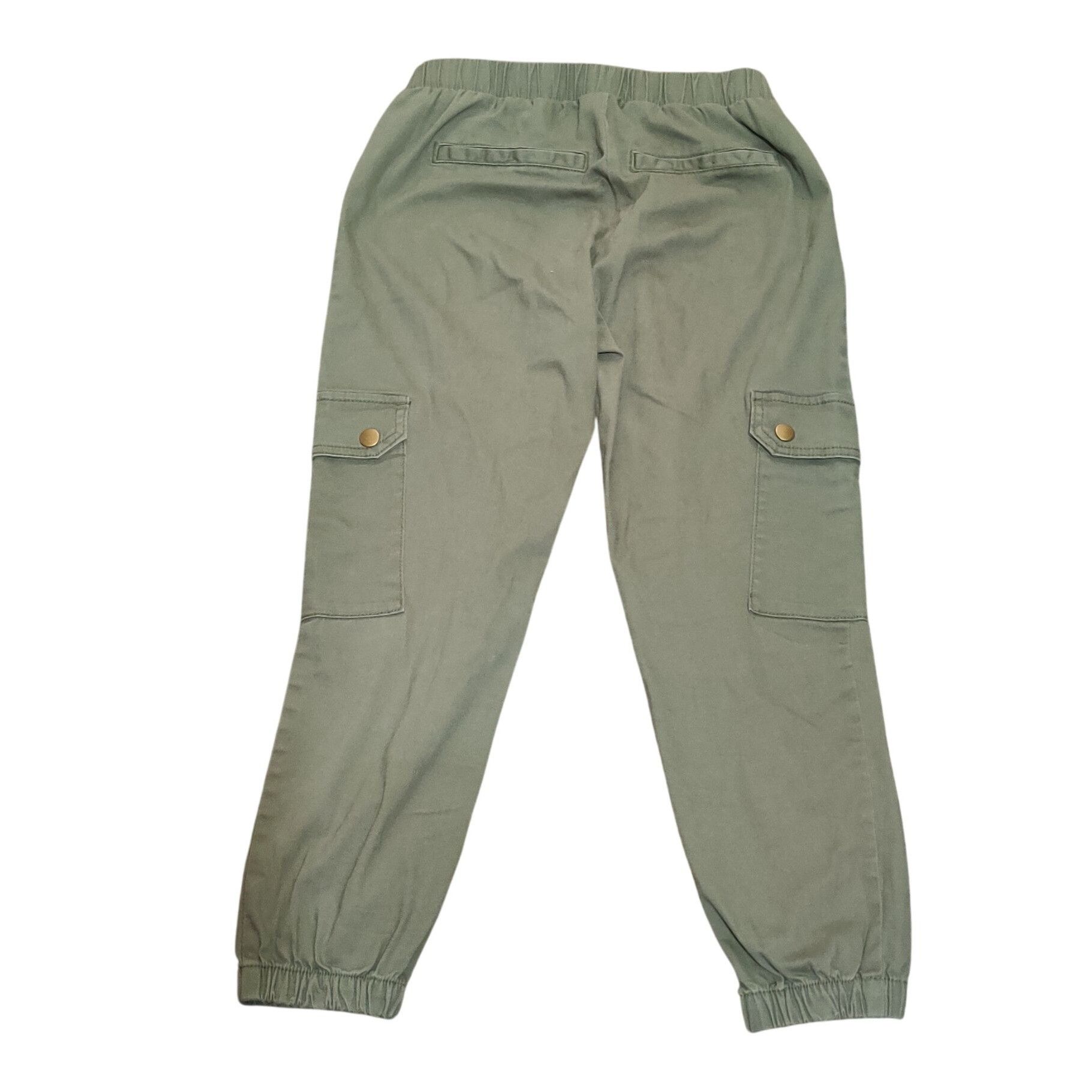 Other Celebrity Pink XS Olive Green Cargo Jogger Pants Elastic Wai Size 27" / US 4 / IT 40 - 2 Thumbnail