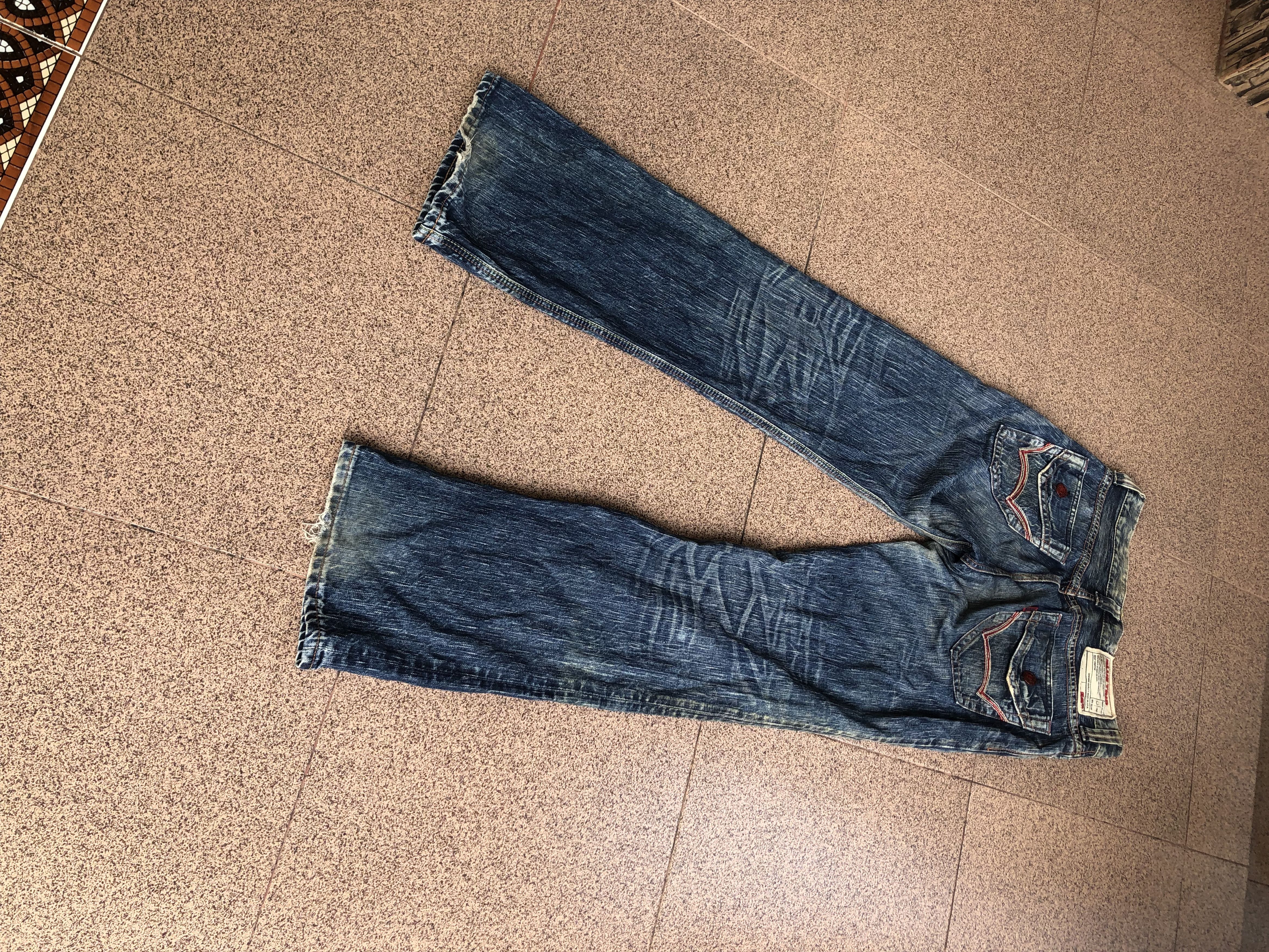 If Six Was Nine Edwin 503 Fading Jeans Vkei Y2k Japanese Size US 32 / EU 48 - 5 Thumbnail